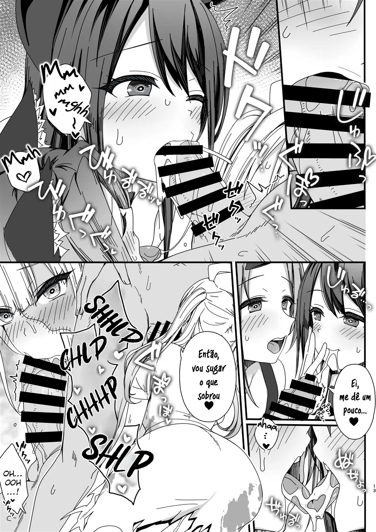 Halloween de Ukareta Gal-tachi ni Saimin Seisai o!! - Foto 13