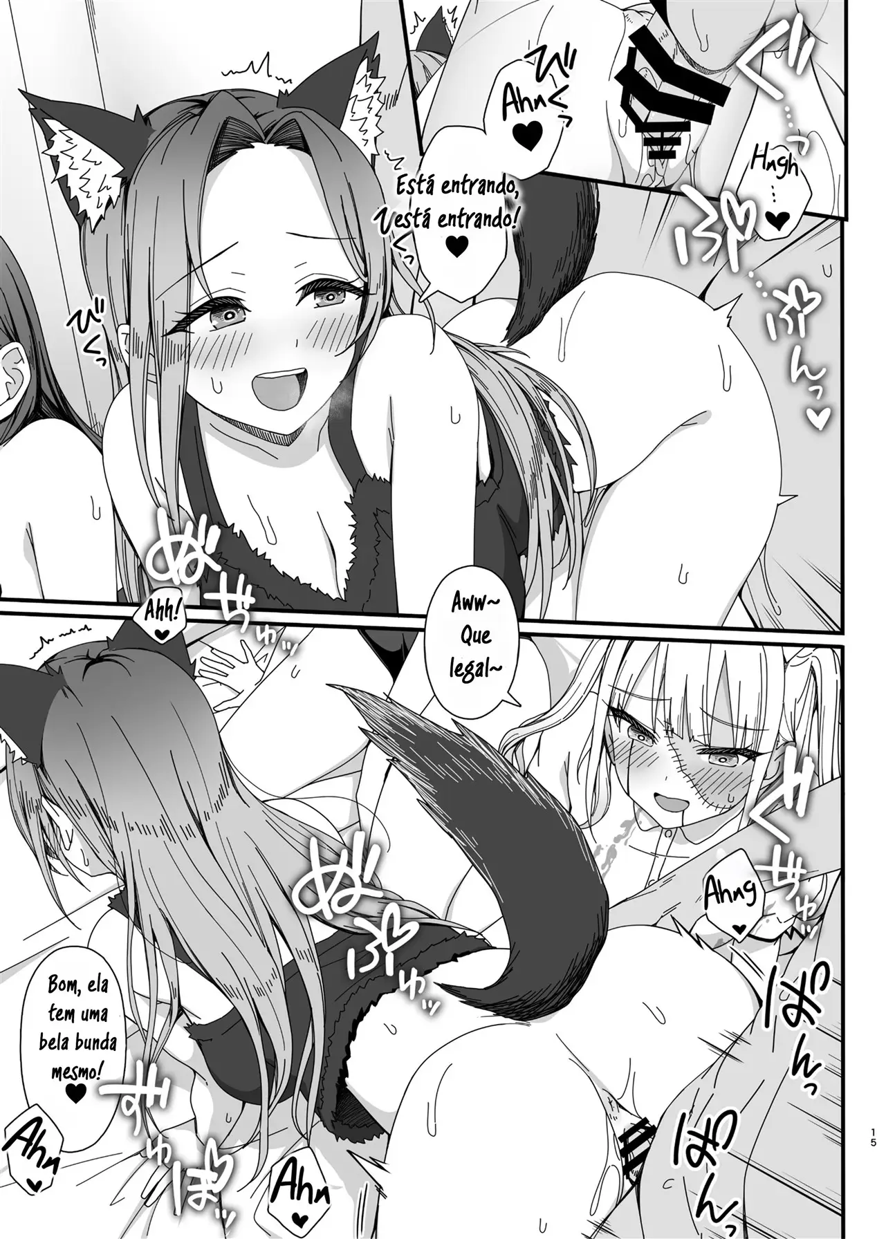 Halloween de Ukareta Gal-tachi ni Saimin Seisai o!! - Foto 15