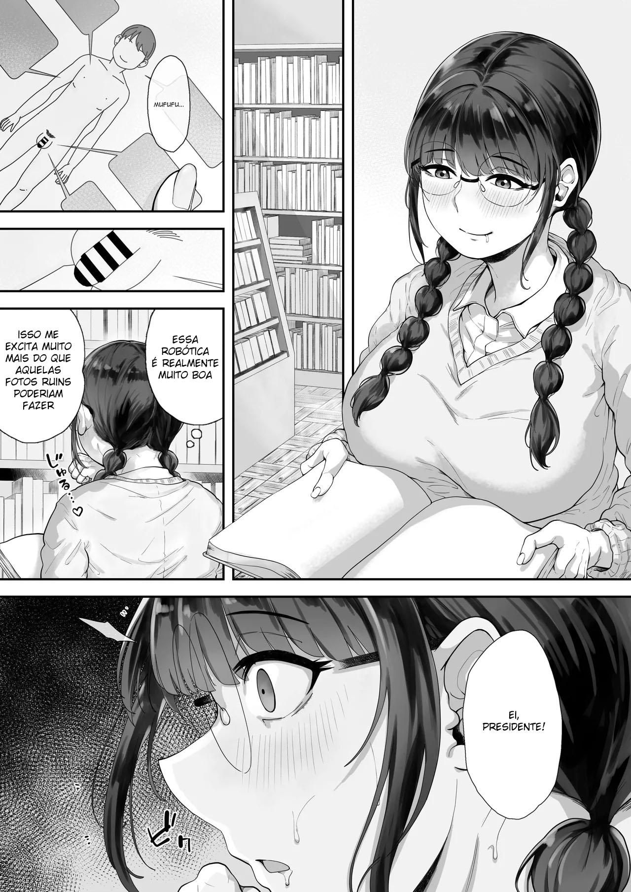 Kyonyuu no Tosho Iinchou wa Ecchi na Koto ni Kyoumi Shinshin - Foto 2