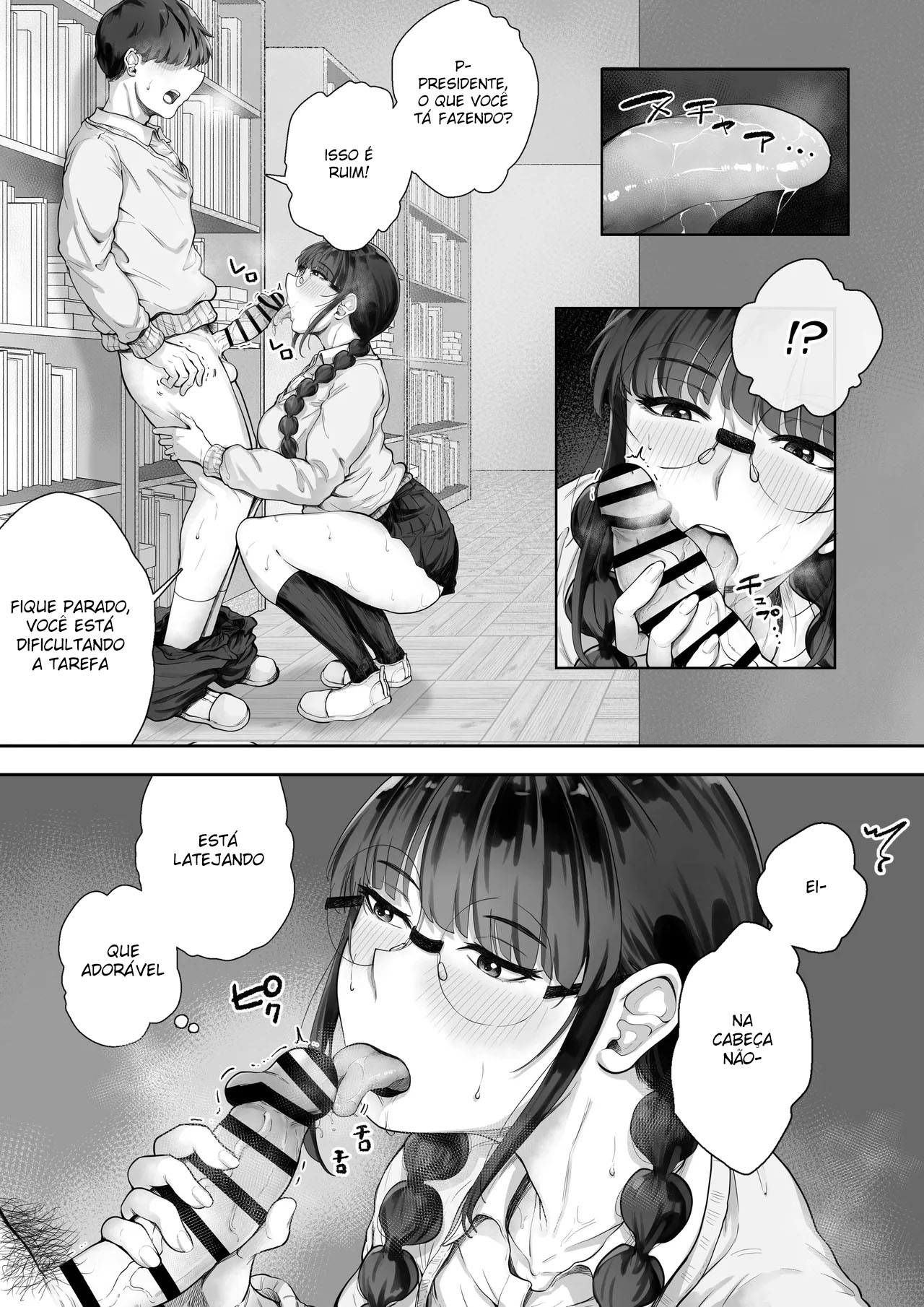 Kyonyuu no Tosho Iinchou wa Ecchi na Koto ni Kyoumi Shinshin - Foto 8