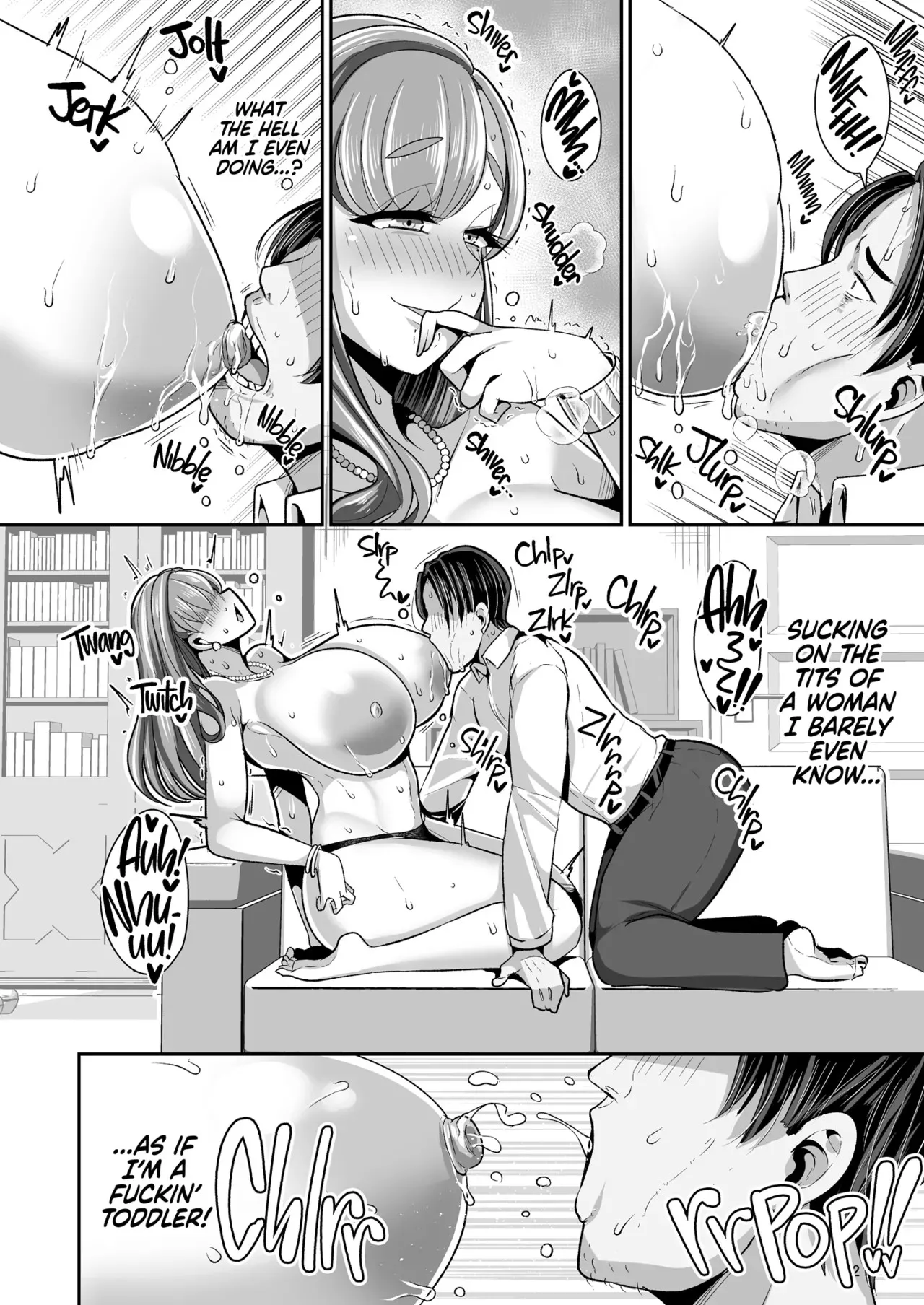 Yurufuwa Kyonyuu no Toshishita Mama to Aisaretakatta Oji-san no Ore - Foto 14