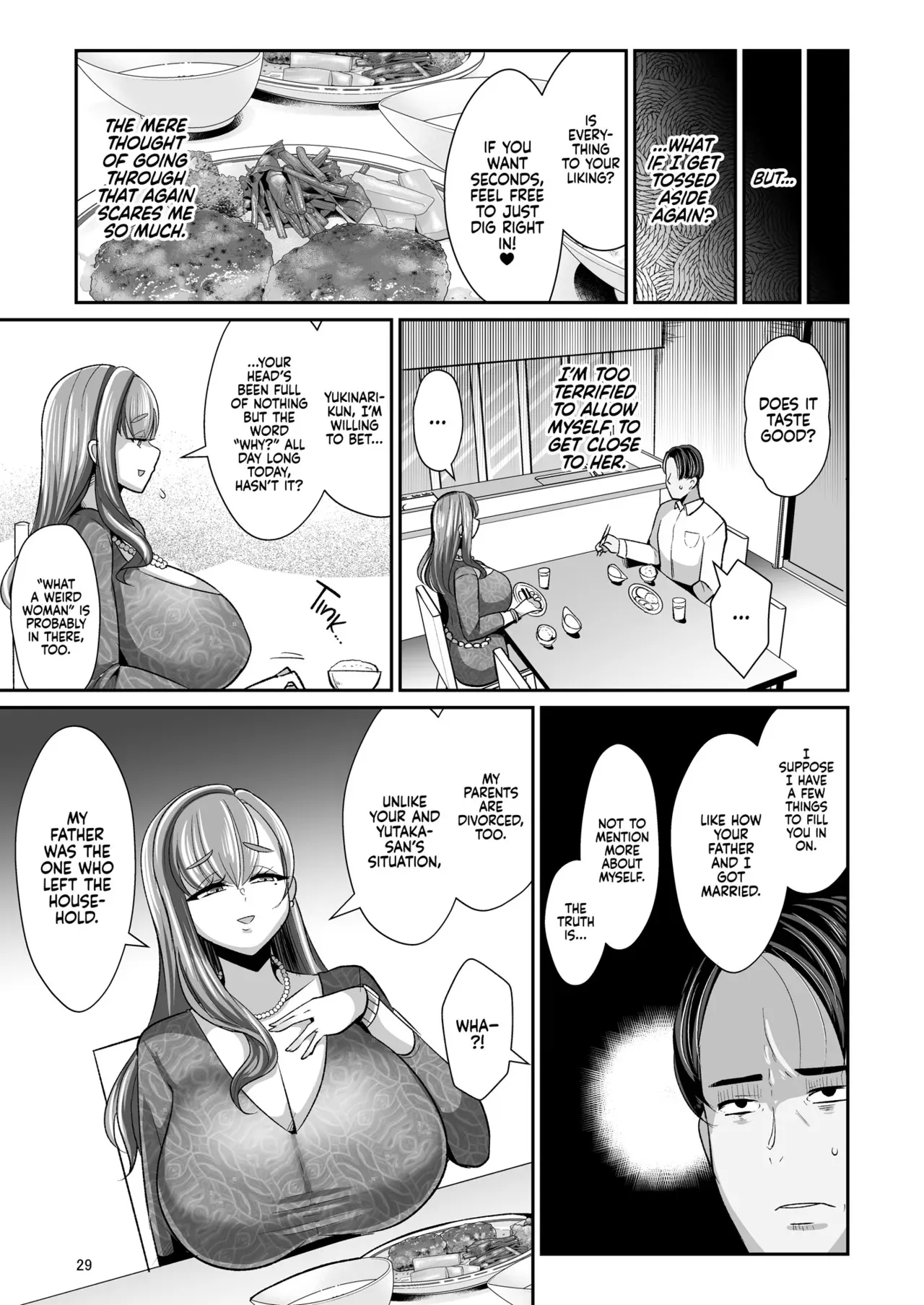 Yurufuwa Kyonyuu no Toshishita Mama to Aisaretakatta Oji-san no Ore - Foto 31