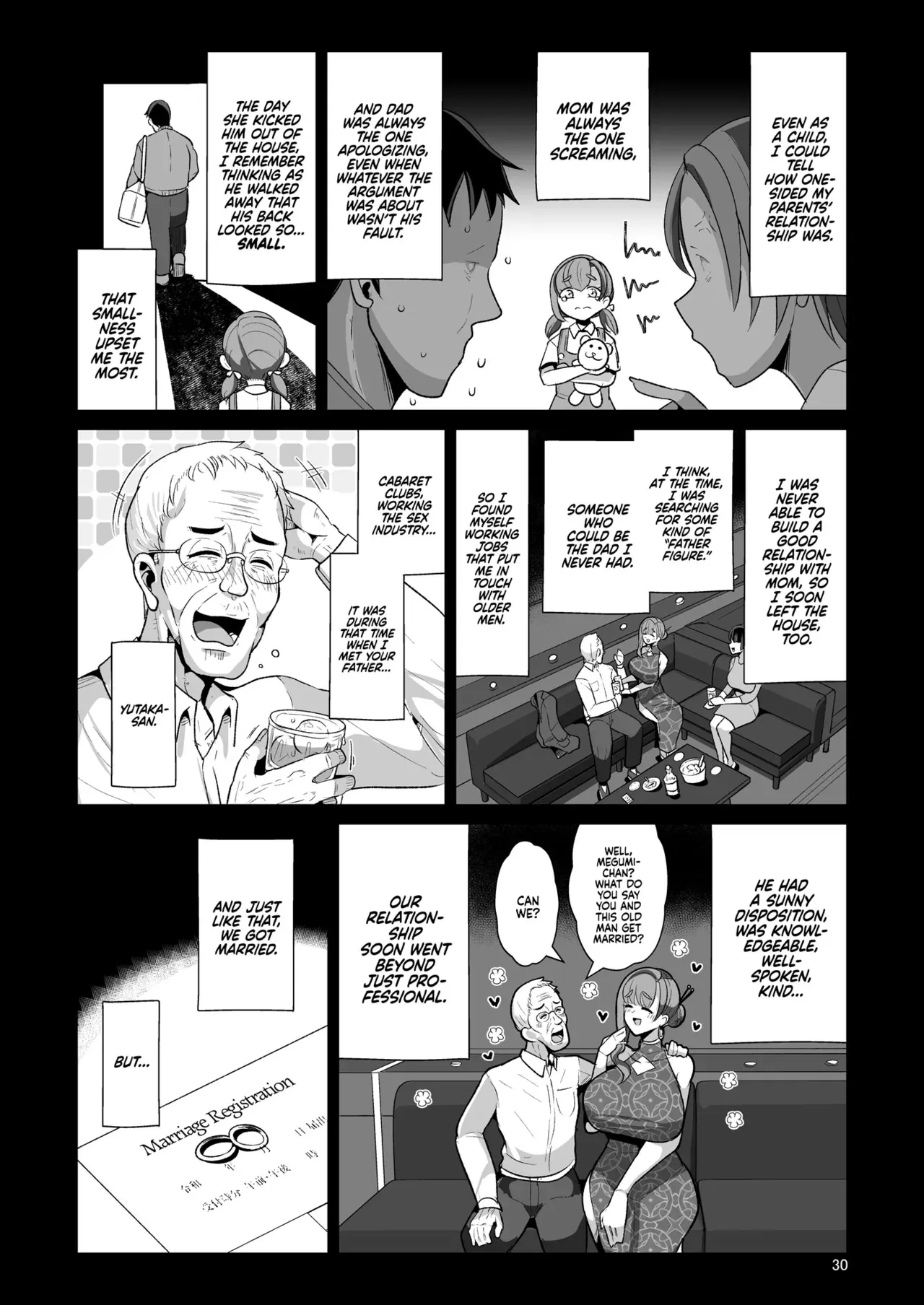 Yurufuwa Kyonyuu no Toshishita Mama to Aisaretakatta Oji-san no Ore - Foto 32