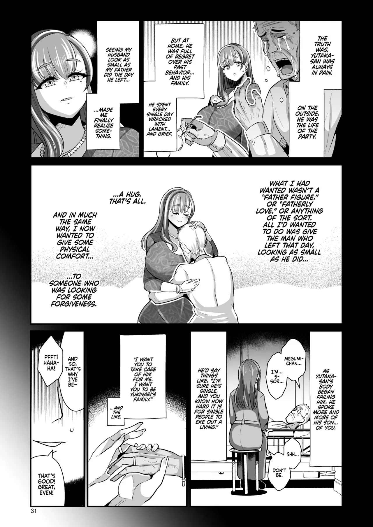 Yurufuwa Kyonyuu no Toshishita Mama to Aisaretakatta Oji-san no Ore - Foto 33