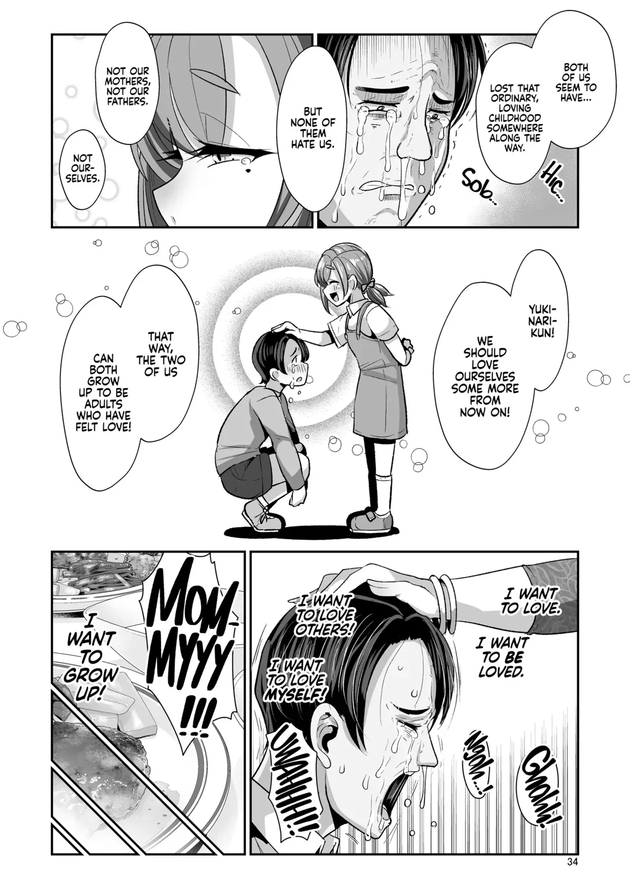 Yurufuwa Kyonyuu no Toshishita Mama to Aisaretakatta Oji-san no Ore - Foto 36