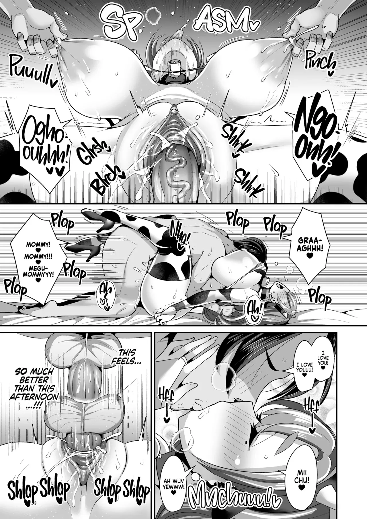 Yurufuwa Kyonyuu no Toshishita Mama to Aisaretakatta Oji-san no Ore - Foto 41