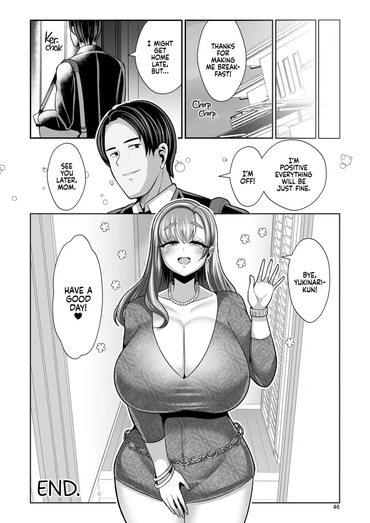 Yurufuwa Kyonyuu no Toshishita Mama to Aisaretakatta Oji-san no Ore - Foto 48