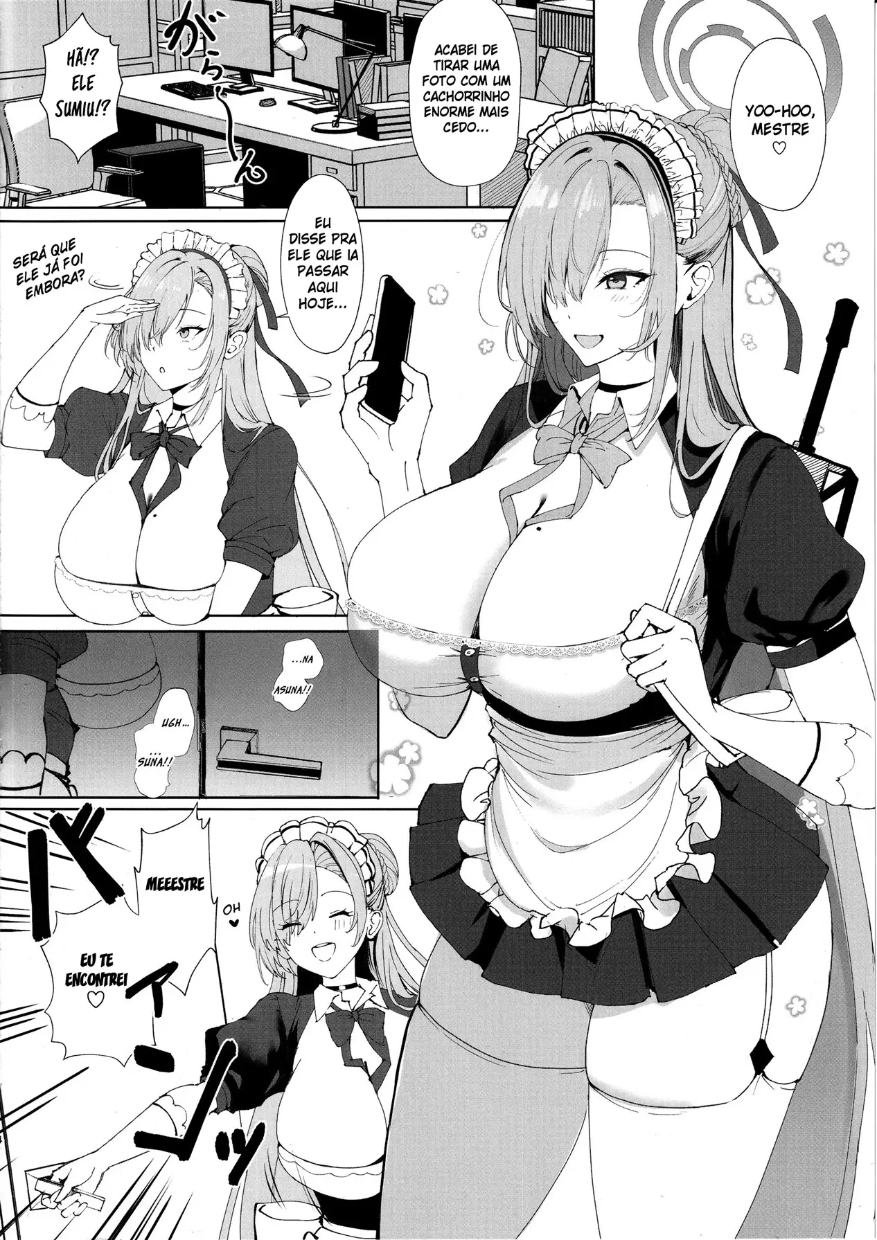 Koukando Saidai 107 Centi L Cup Dekapai Genki Maid no Icha Ama Gohoushi Ase Daku Namahame Koubi de Seishi Shiborareru Sensei no Hanashi - Foto 3