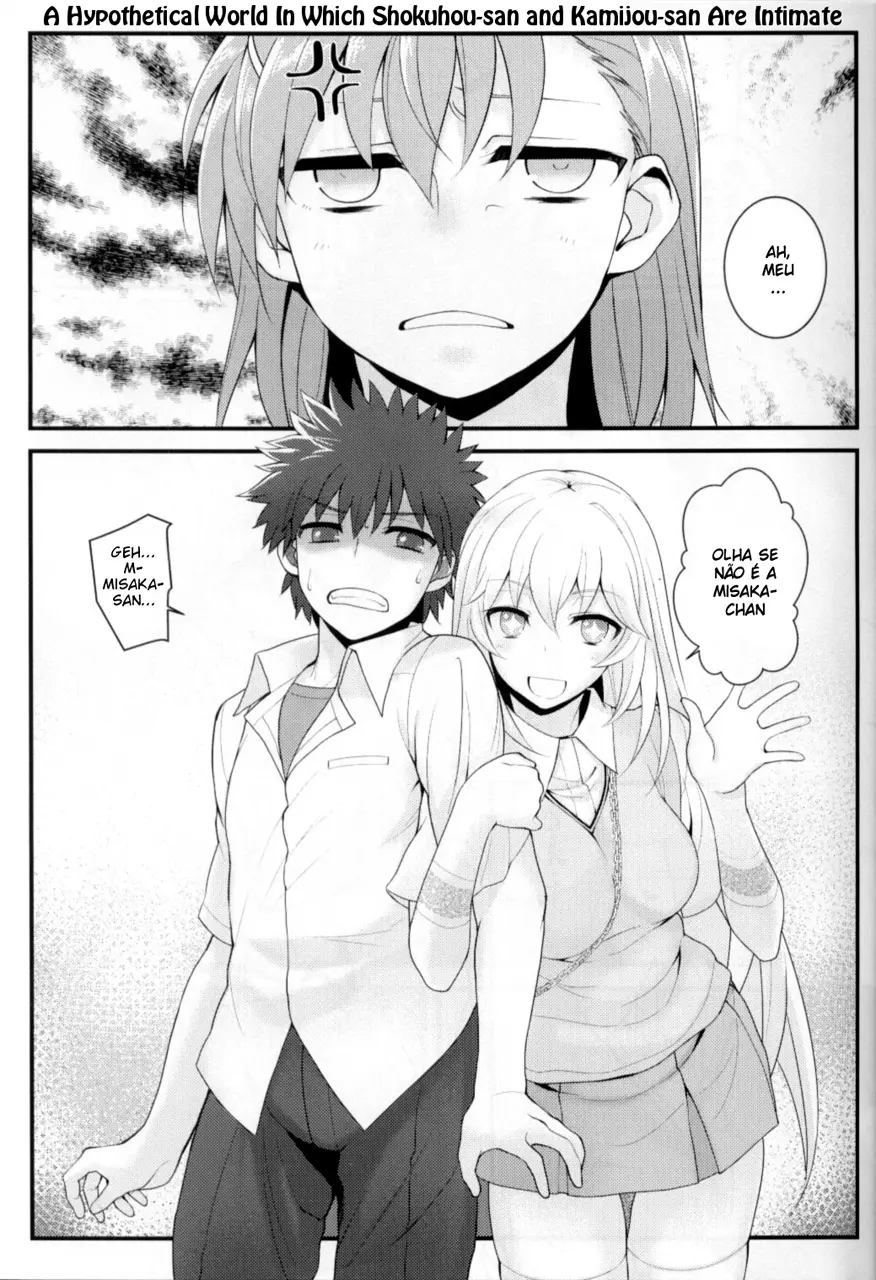 Tatoeba Shokuhou-san ga Kamijou-san to Chucchu Shitari Suru Sonna Sekai ga Moshi Aru tosureba. - Foto 2