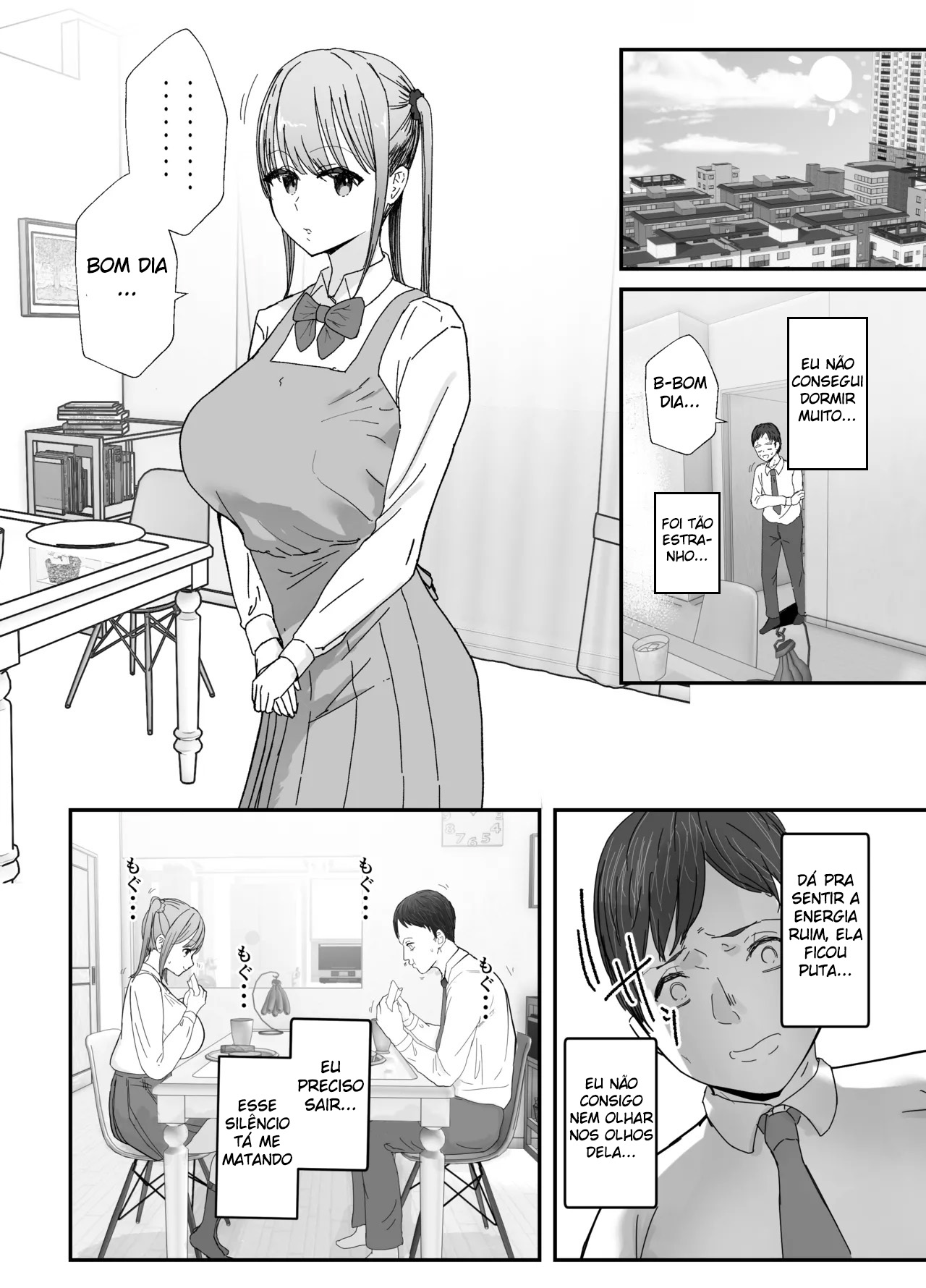 Doukyo Shiteru Bakunyuu Meikko JK wa Amayaka Sex de Shachiku Ryman o Mei Ippai Iyashite Kureru - Foto 9