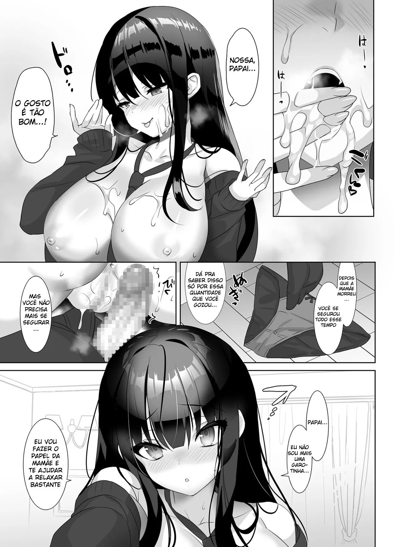 Kyonyuu JK ga Honki o Dashitara, Papa wa Mou Nigerarenai - Foto 15