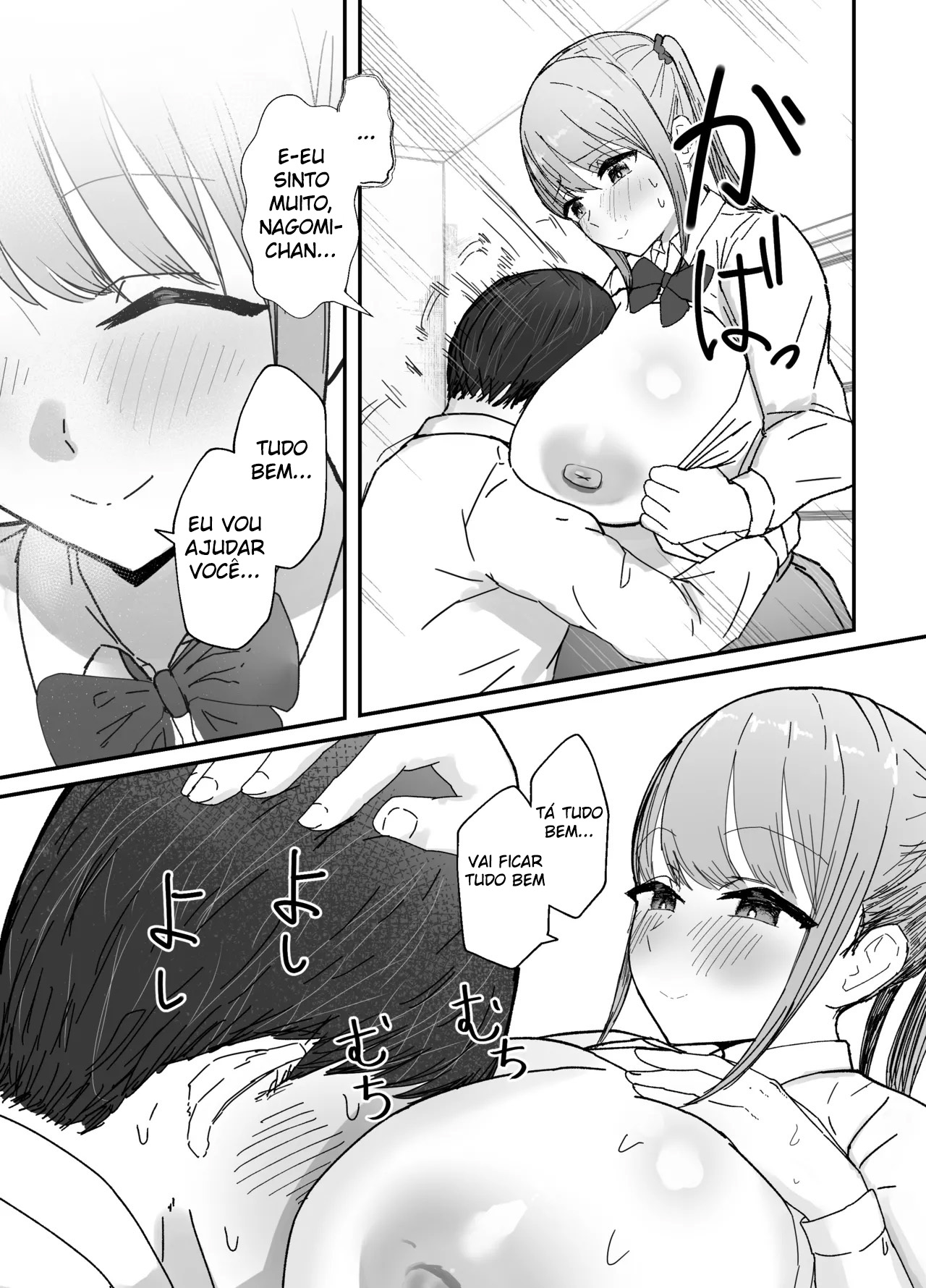 Doukyo Shiteru Bakunyuu Meikko JK wa Amayaka Sex de Shachiku Ryman o Mei Ippai Iyashite Kureru - Foto 16