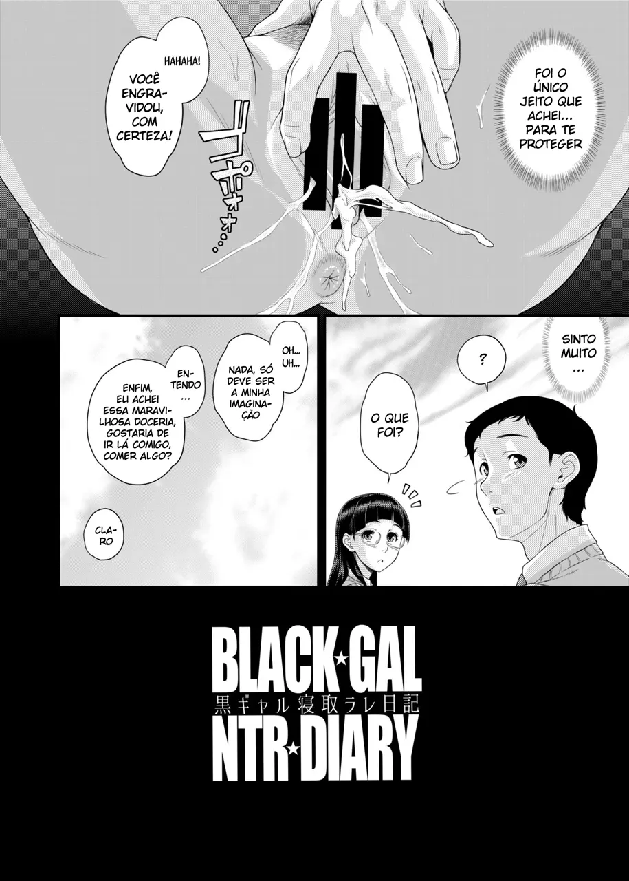 BLACK GAL NTR DIARY - Kurogal Netorare Nikki - Foto 25