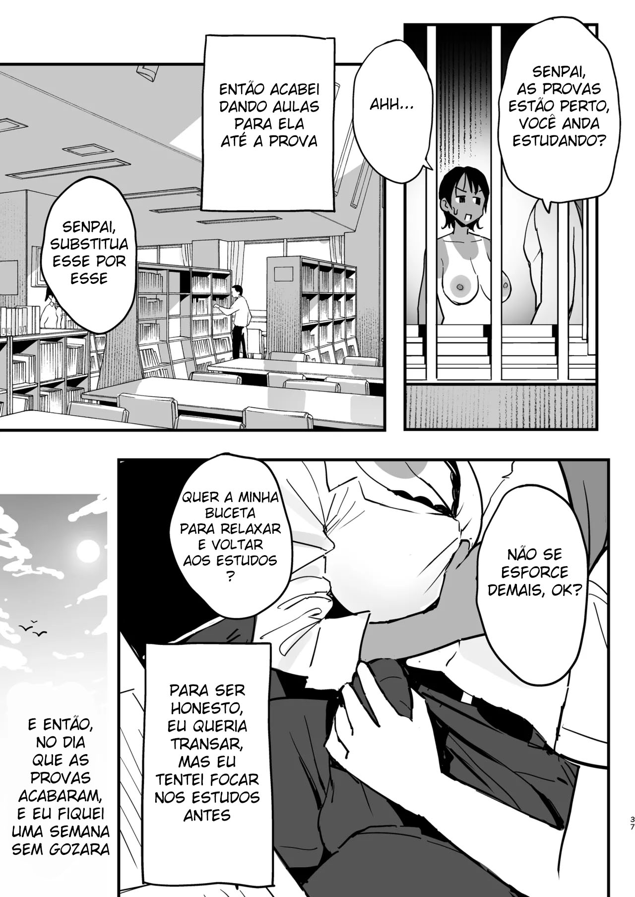 Manko Kashite Kureru Senpai - Foto 36