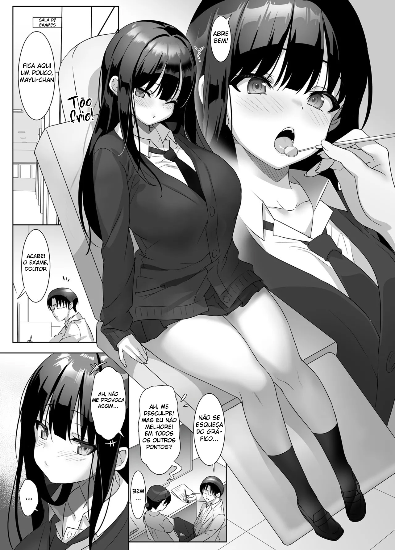 Kyonyuu JK ga Honki o Dashitara, Papa wa Mou Nigerarenai - Foto 3