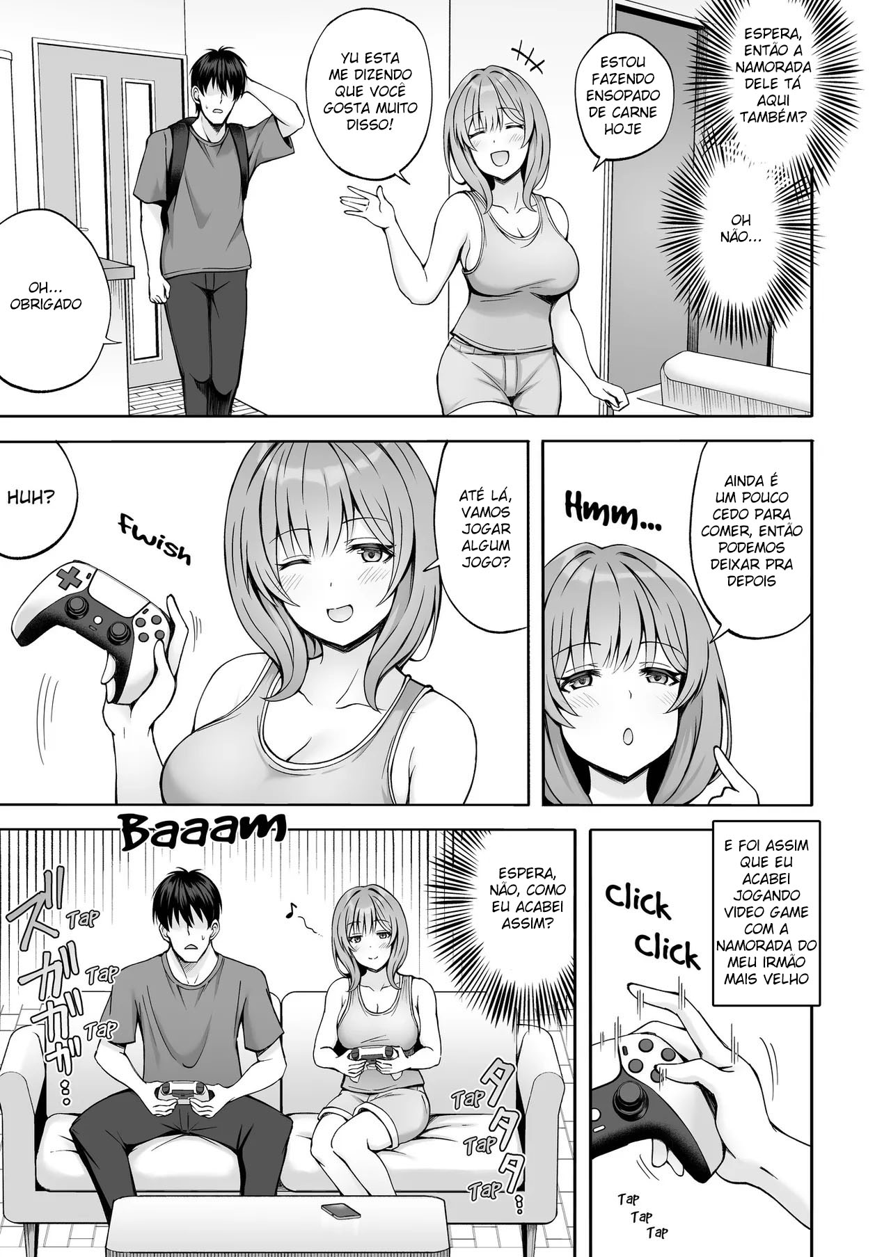 Aniki no Kanojo-san wa Yasashikute Iyashikei dakedo Nakami wa Ecchi na Hito deshita. - Foto 4