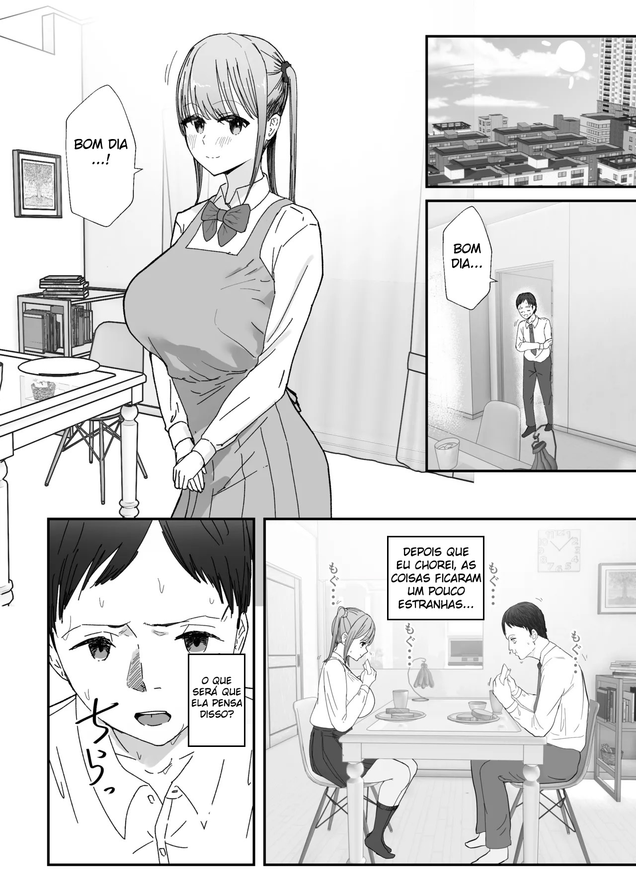Doukyo Shiteru Bakunyuu Meikko JK wa Amayaka Sex de Shachiku Ryman o Mei Ippai Iyashite Kureru - Foto 59