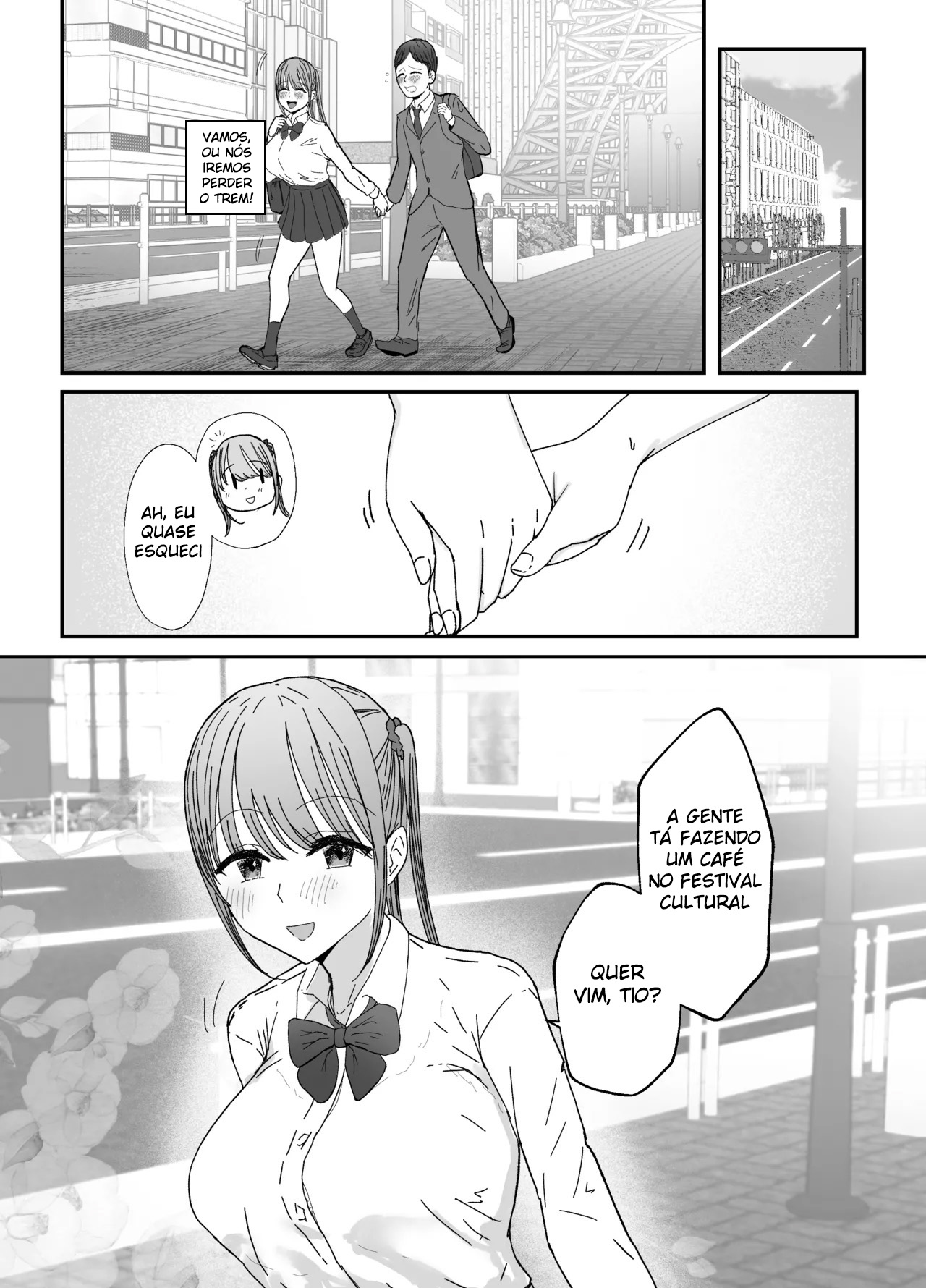 Doukyo Shiteru Bakunyuu Meikko JK wa Amayaka Sex de Shachiku Ryman o Mei Ippai Iyashite Kureru - Foto 61