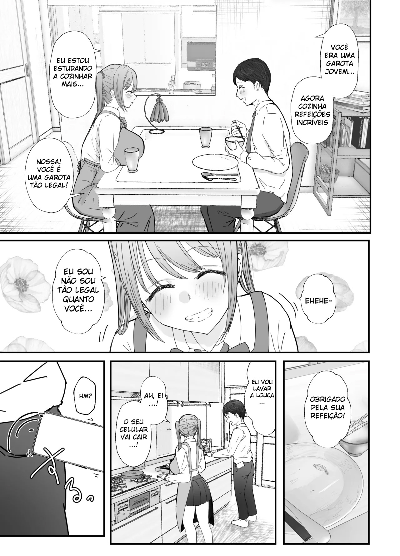 Doukyo Shiteru Bakunyuu Meikko JK wa Amayaka Sex de Shachiku Ryman o Mei Ippai Iyashite Kureru - Foto 6