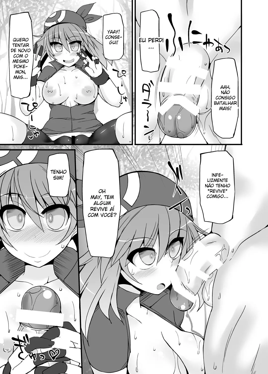 Pokemon Trainer Haruka Kyousei Saimin Battle - Foto 11