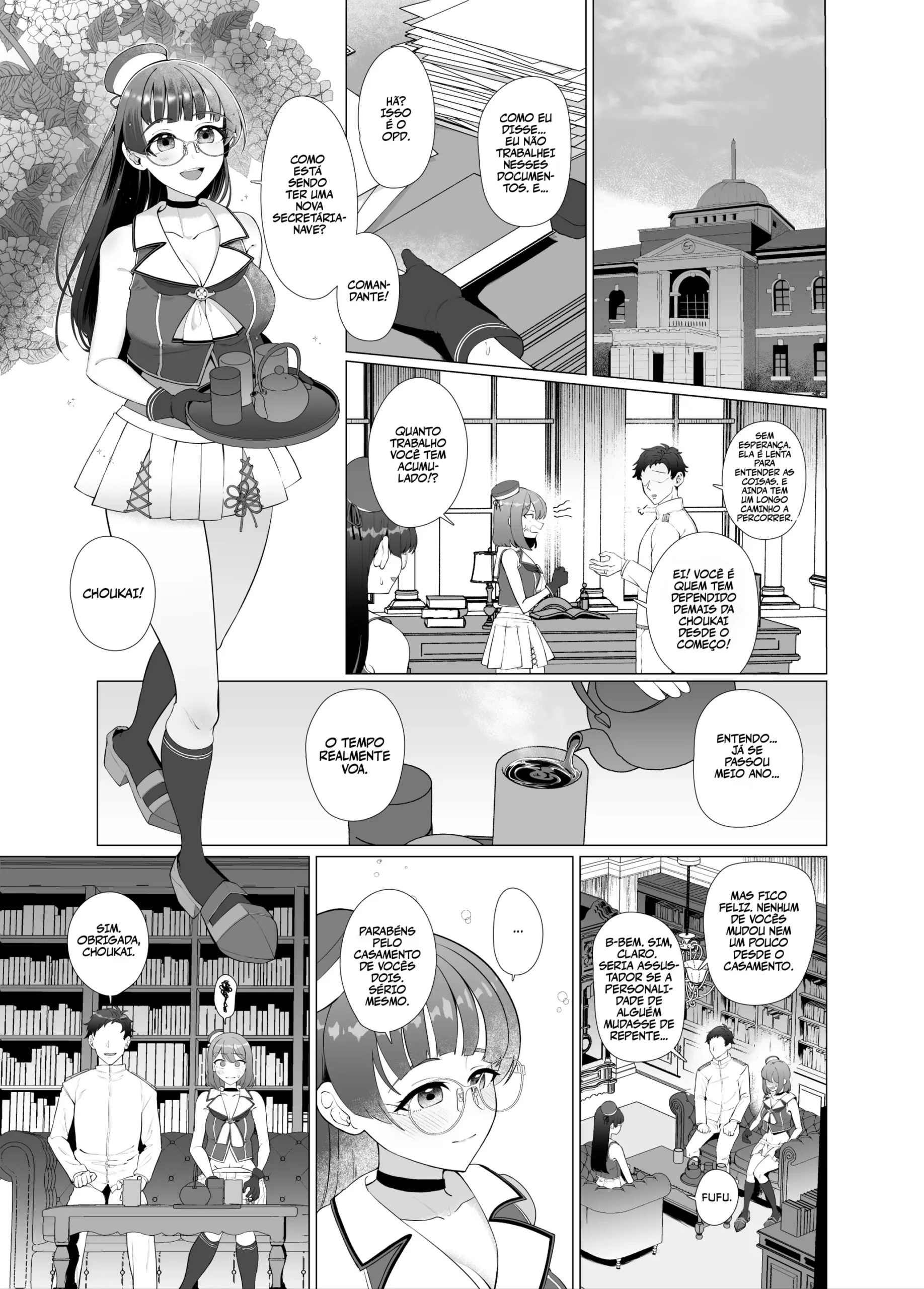 Watashi ga Kowareta Hi ~Chokai ga Teitoku to Ninshin suru made Kakurete Kossori Uwaki Koubi Shimakuru Hanashi~ - Foto 6