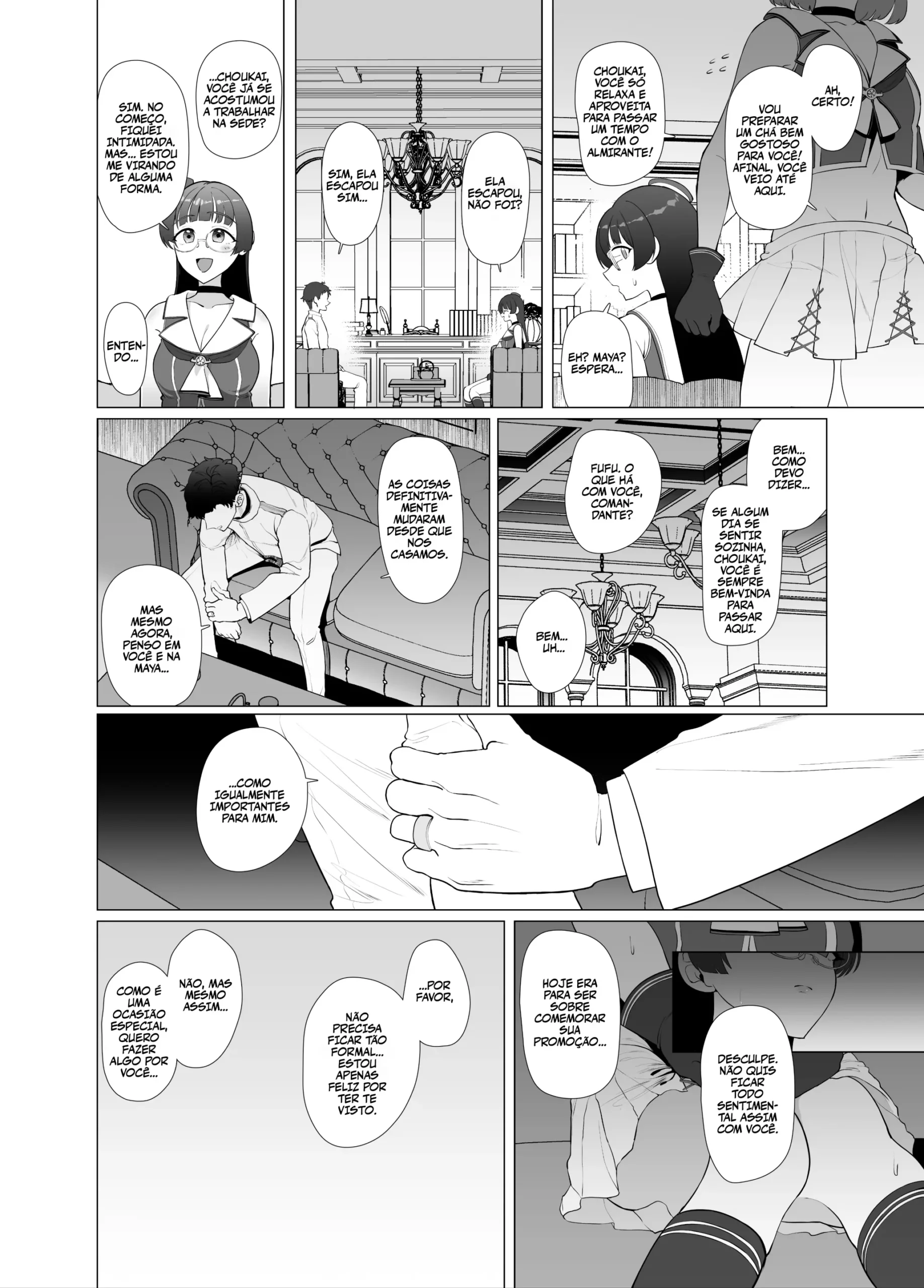 Watashi ga Kowareta Hi ~Chokai ga Teitoku to Ninshin suru made Kakurete Kossori Uwaki Koubi Shimakuru Hanashi~ - Foto 7