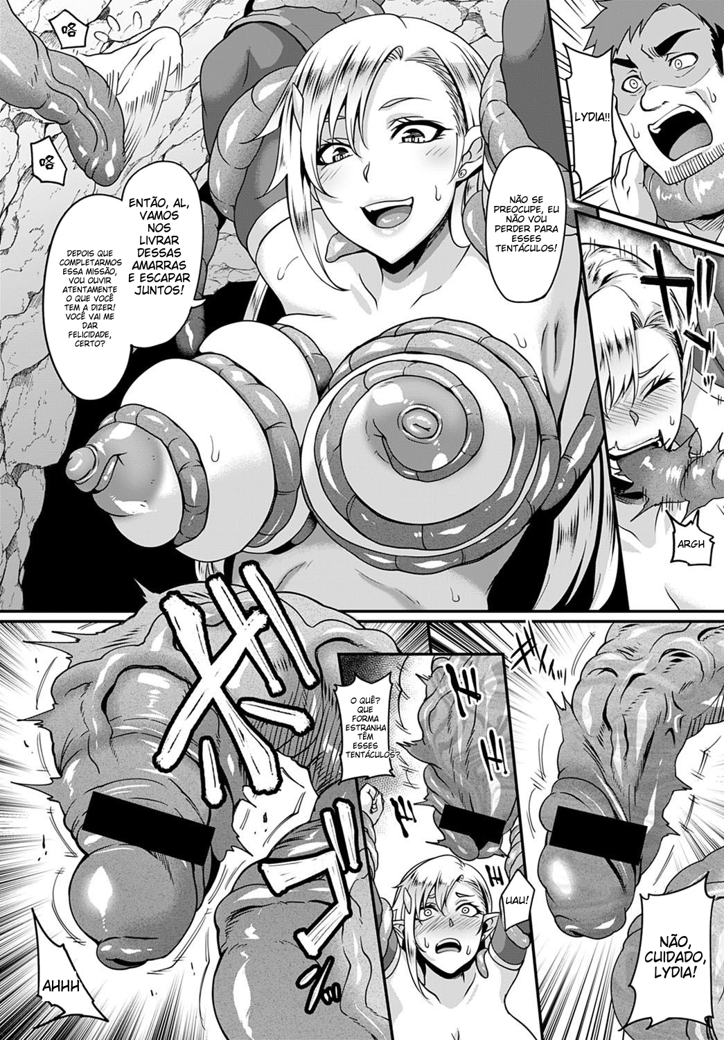 Elf no Ai wa Shokushu ni Ochite - Foto 7