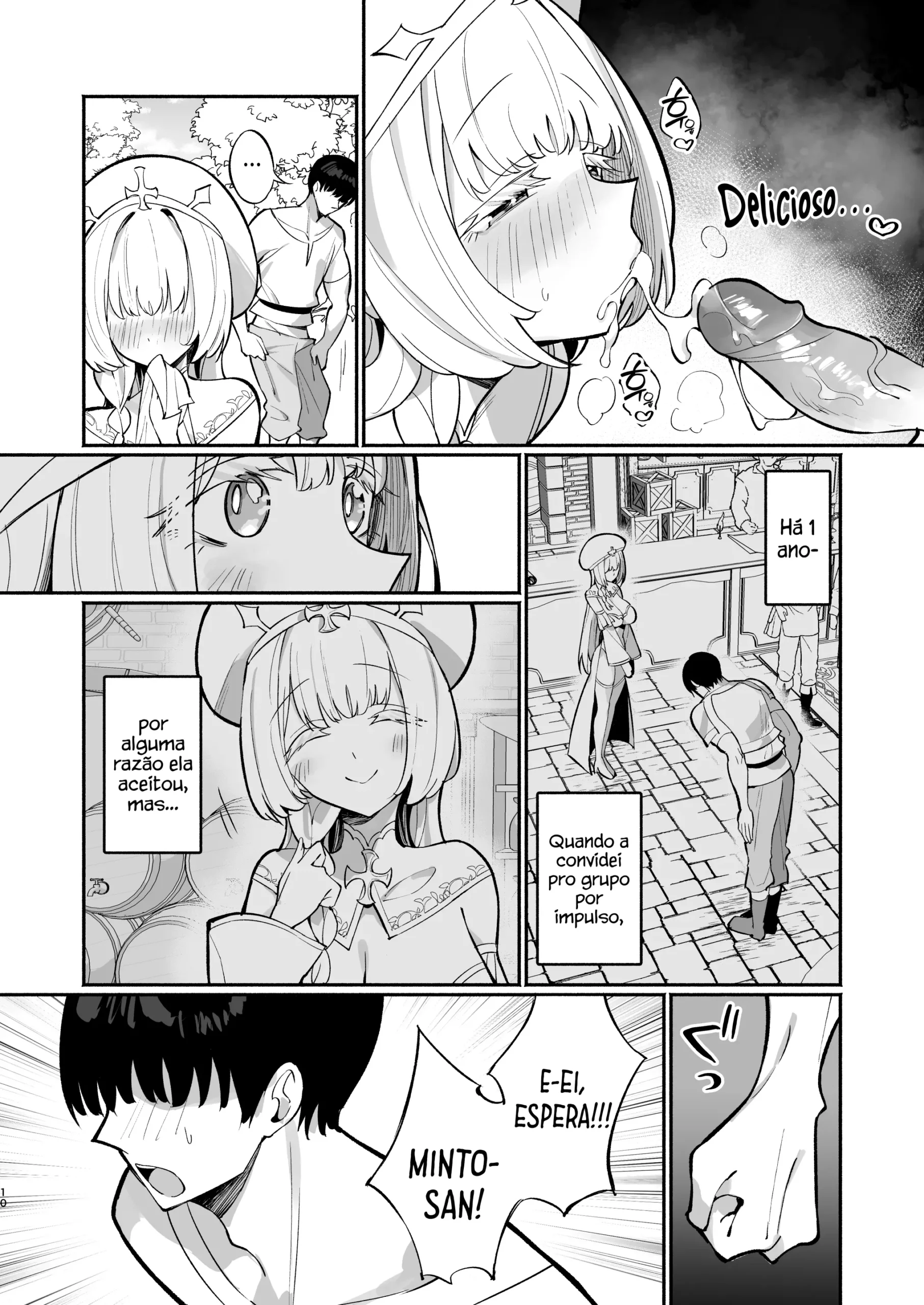 Mint-san wa Amaama Koubi shitai. ~Kyonyuu Healer no Onee-san ga Mechakucha Sasotte kuru Hanashi~ - Foto 9