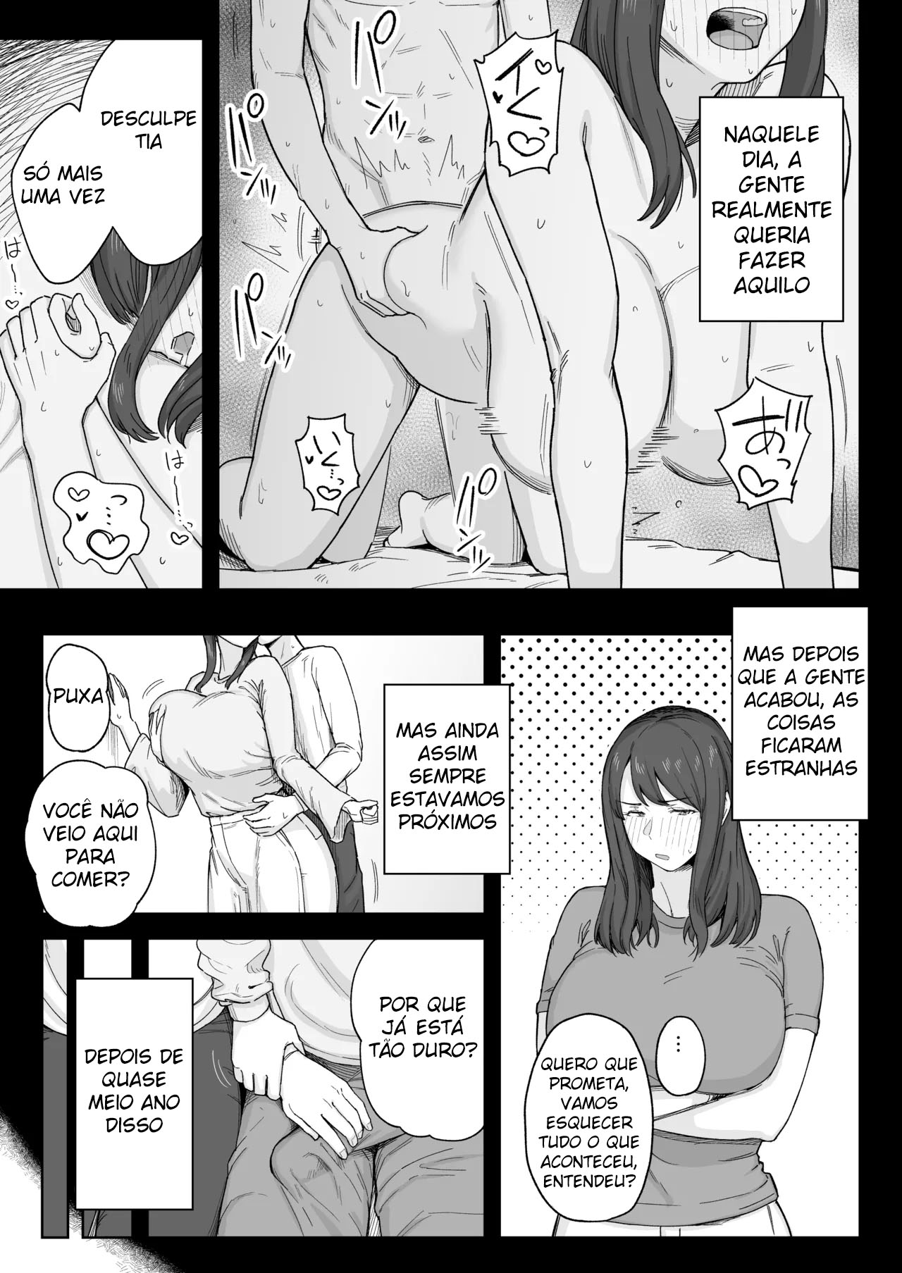 Yuuhan no Ato wa Oba-chan to | Spending Time With My Aunt After Dinner - Foto 10