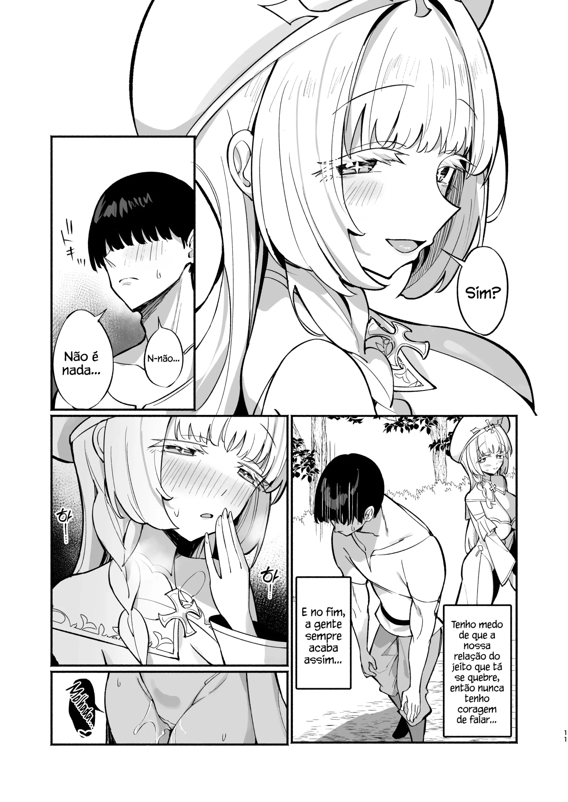Mint-san wa Amaama Koubi shitai. ~Kyonyuu Healer no Onee-san ga Mechakucha Sasotte kuru Hanashi~ - Foto 10