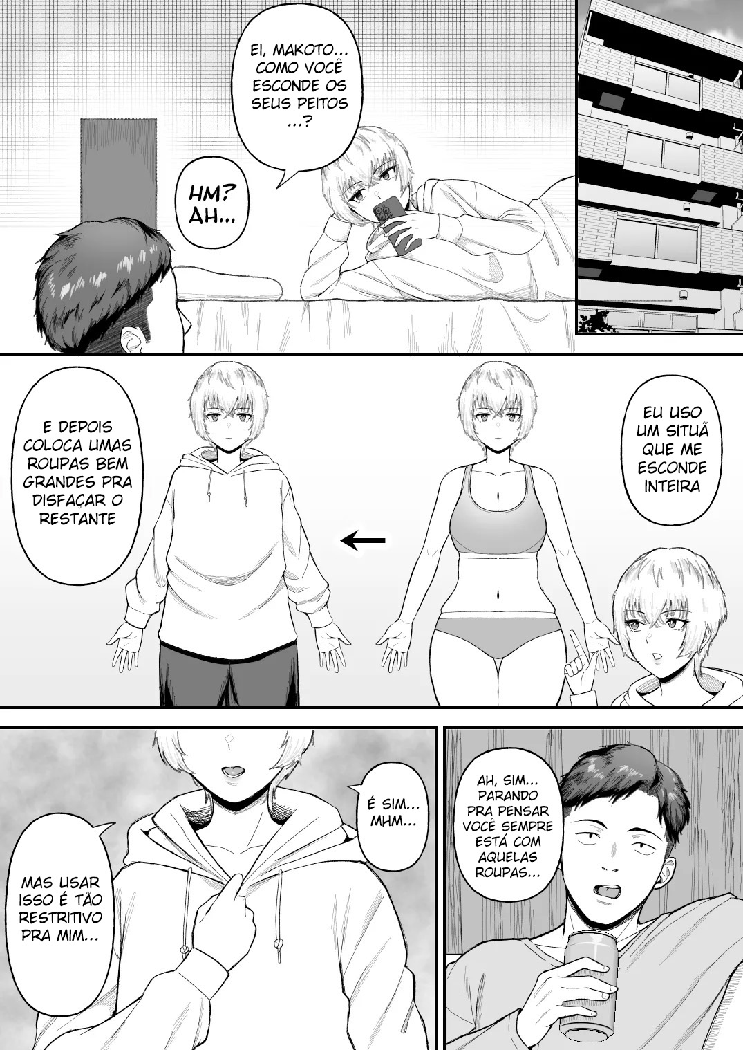 Shinyuu no Ikemen Danshi ga Jitsu wa Bakunyuu Joshi da to Hanmei shita Baai - Foto 12