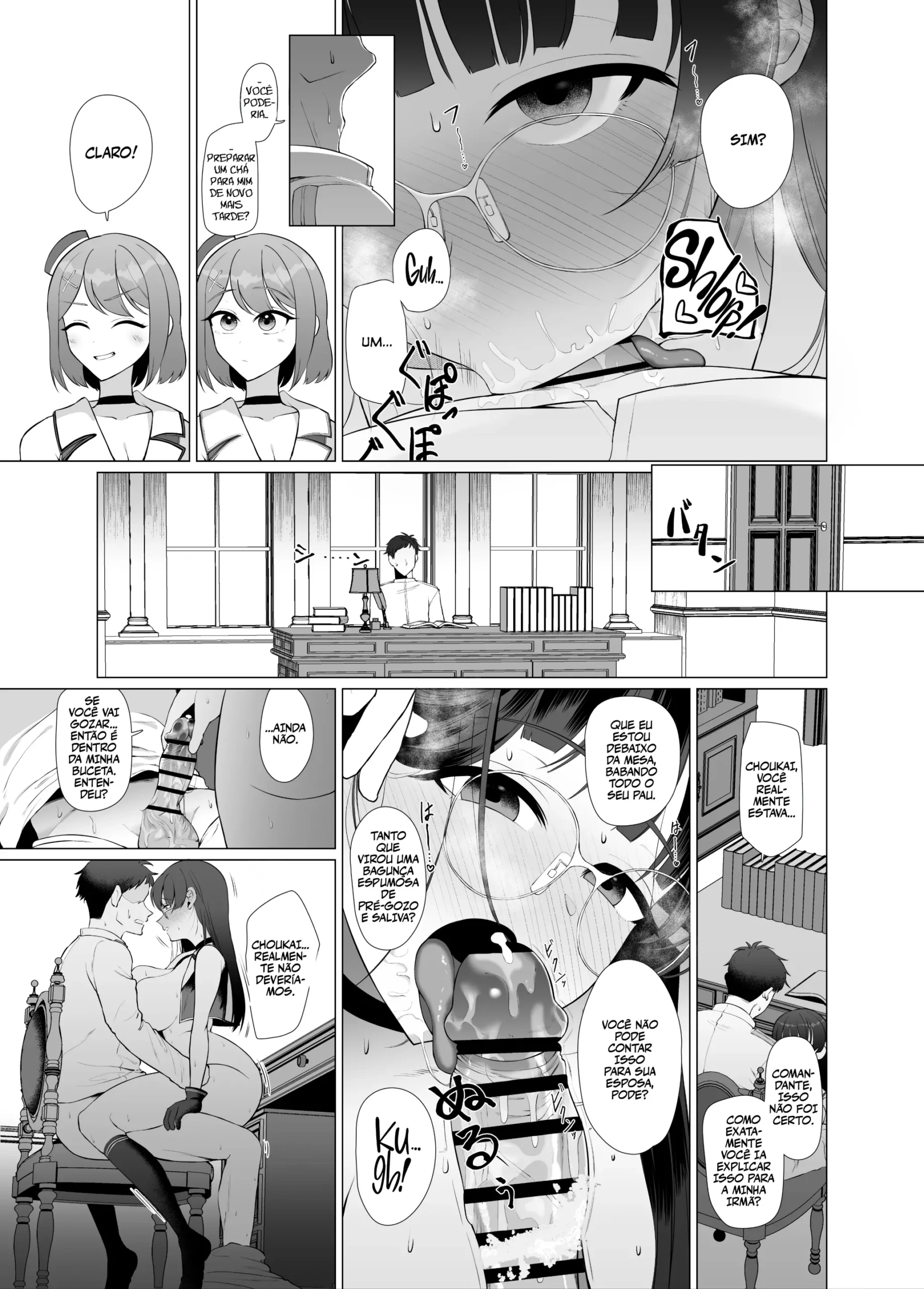 Watashi ga Kowareta Hi ~Chokai ga Teitoku to Ninshin suru made Kakurete Kossori Uwaki Koubi Shimakuru Hanashi~ - Foto 12