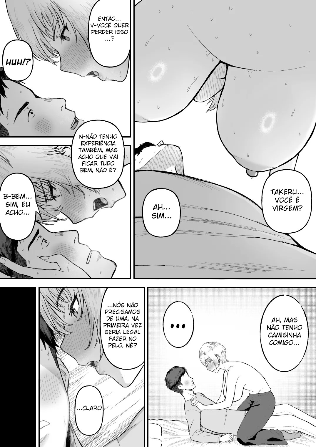 Shinyuu no Ikemen Danshi ga Jitsu wa Bakunyuu Joshi da to Hanmei shita Baai - Foto 15