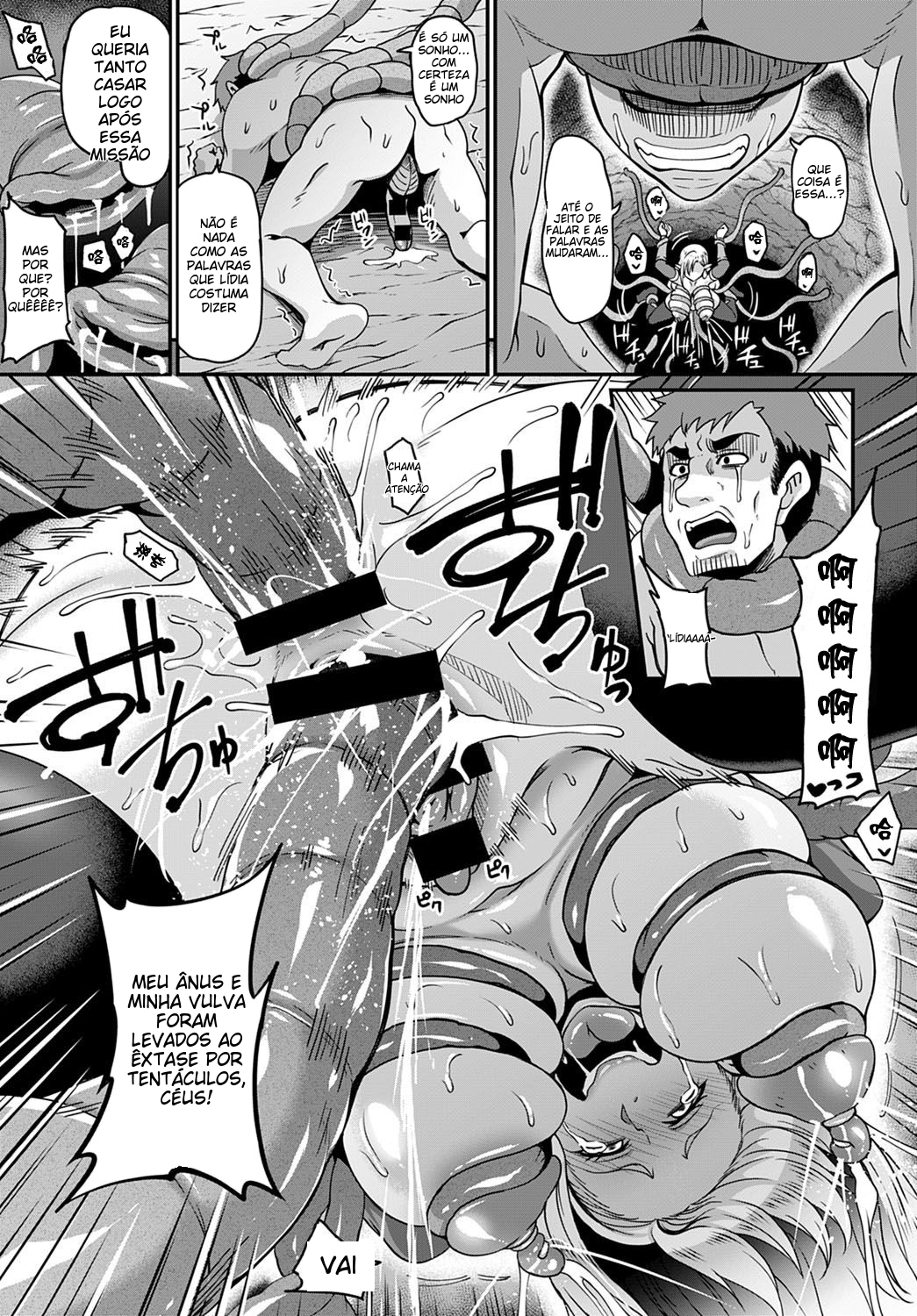 Elf no Ai wa Shokushu ni Ochite - Foto 18