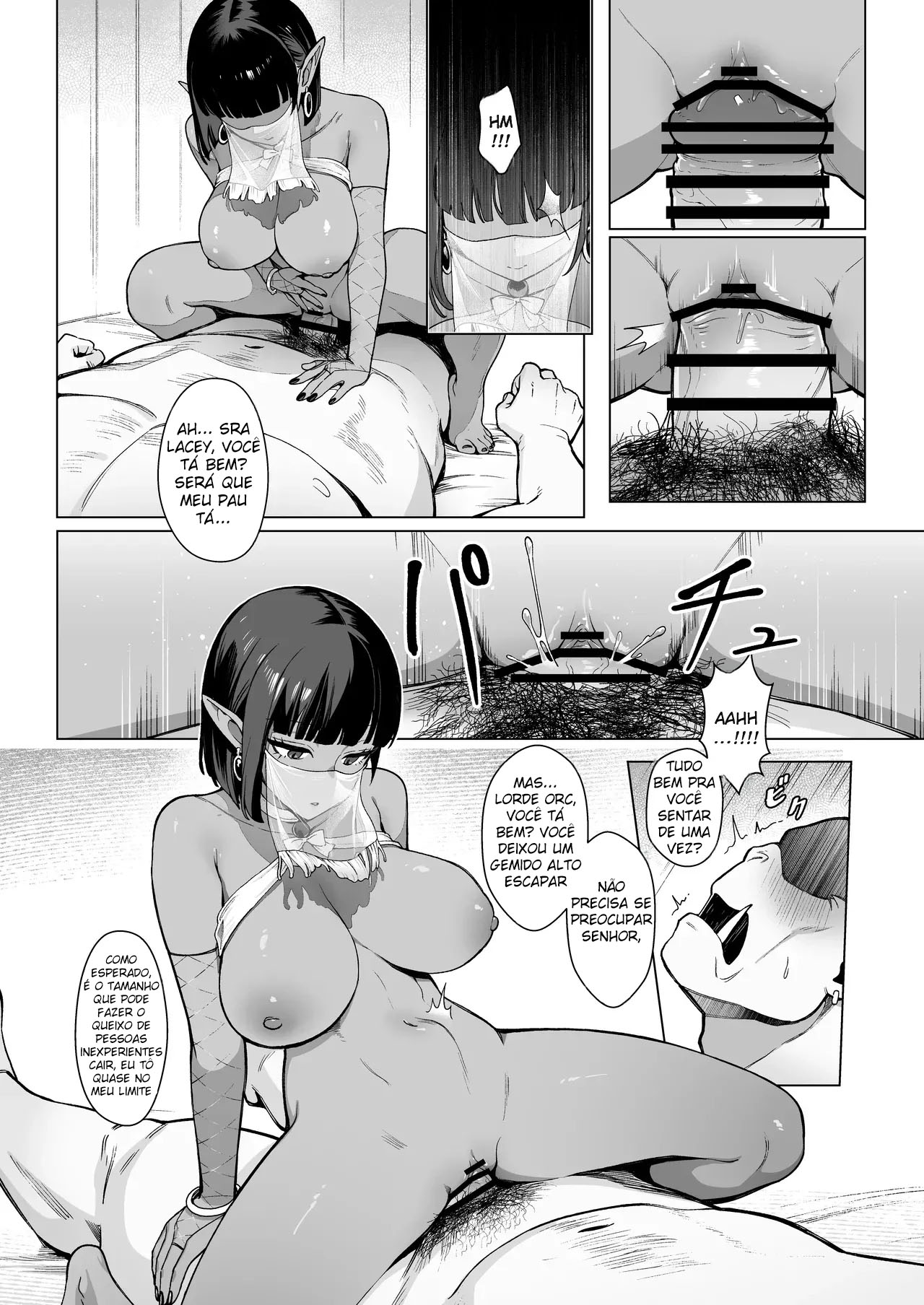 Yosei Shoukan 3-goushitsu Lacy ~Kasshoku Hada Elf o Shimei Shita Dotei Orc~ 1 - Foto 19