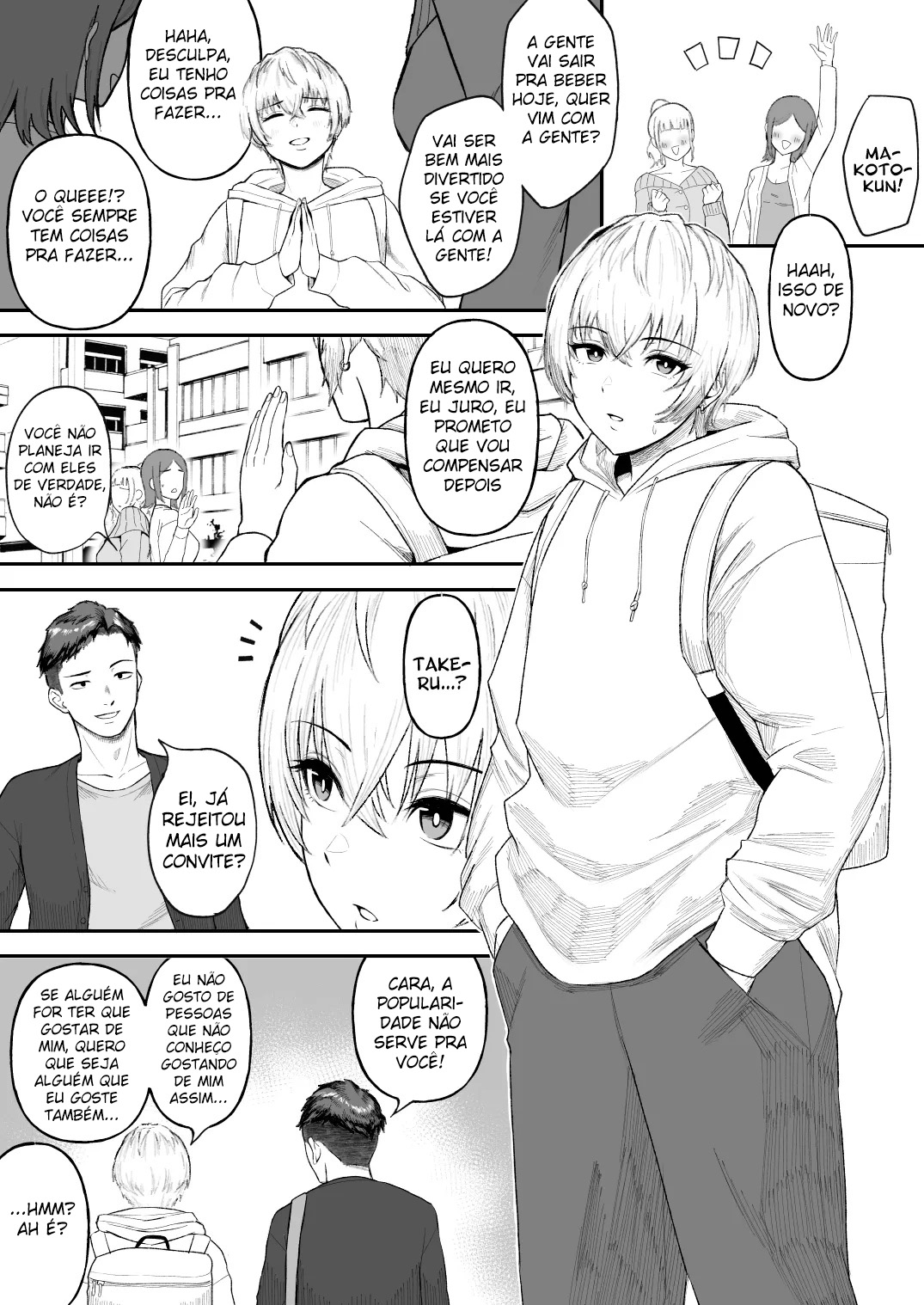 Shinyuu no Ikemen Danshi ga Jitsu wa Bakunyuu Joshi da to Hanmei shita Baai - Foto 2