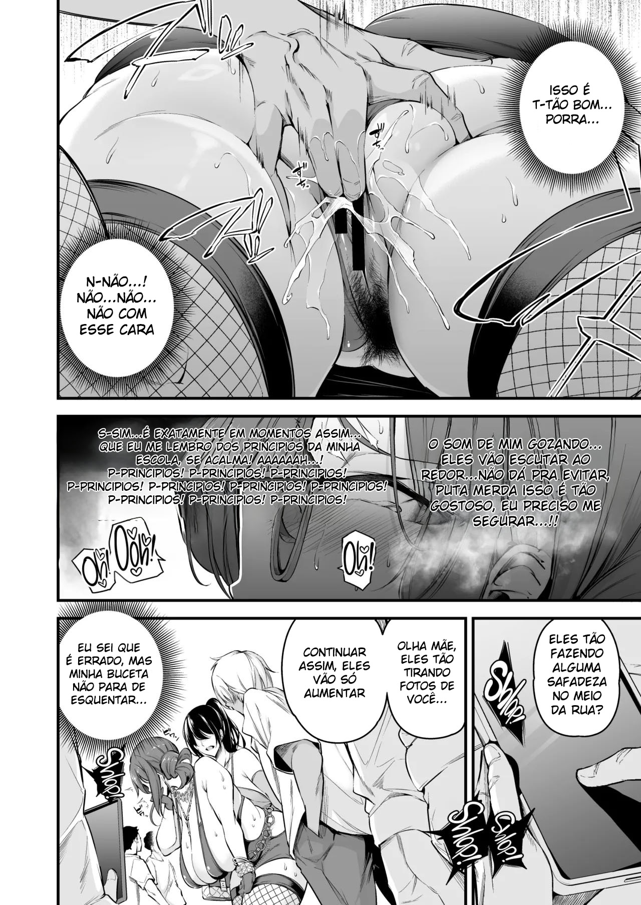 Shiramine Gakuen no Mesubuta Rijichou Kouhen - Foto 19