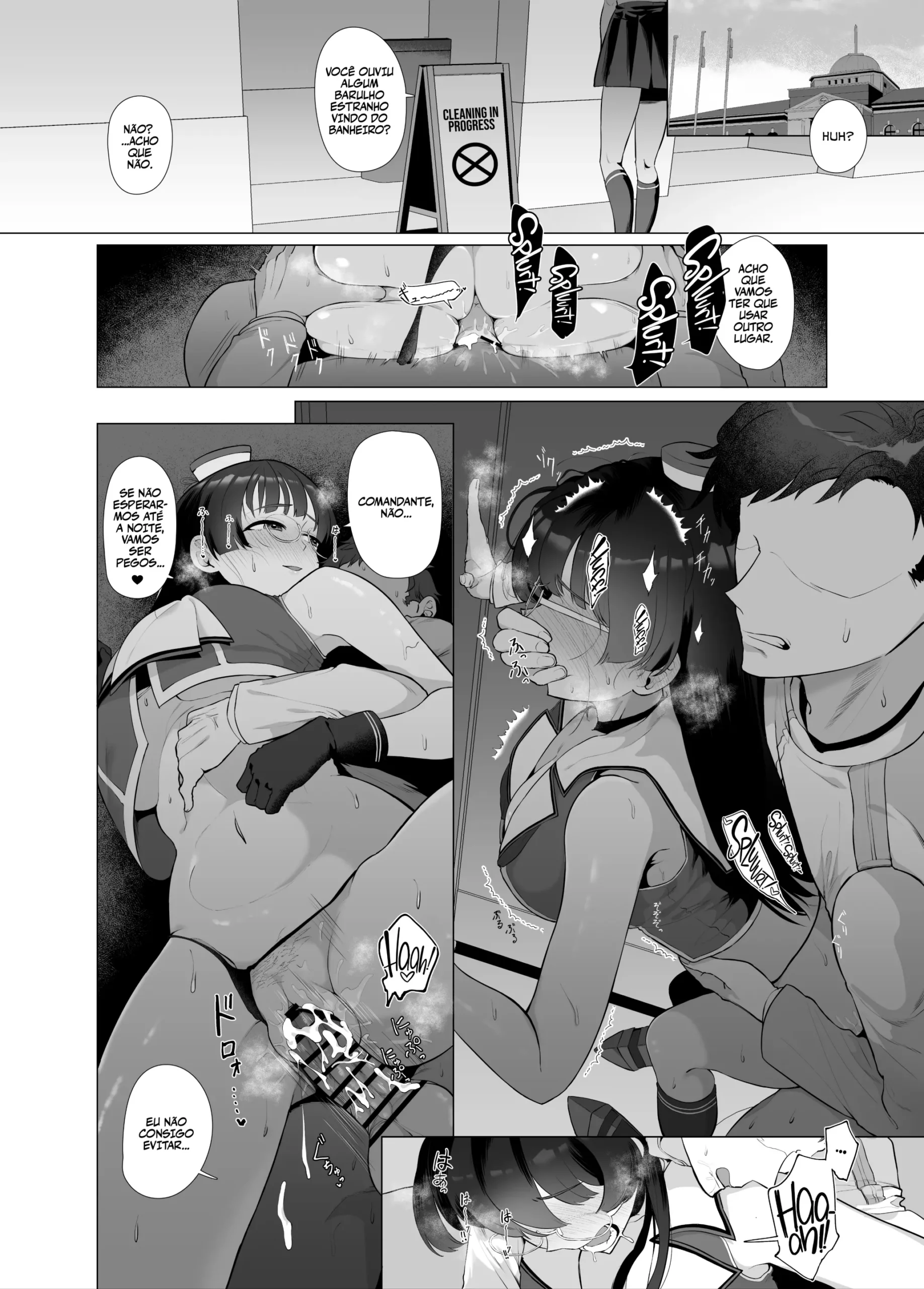 Watashi ga Kowareta Hi ~Chokai ga Teitoku to Ninshin suru made Kakurete Kossori Uwaki Koubi Shimakuru Hanashi~ - Foto 21