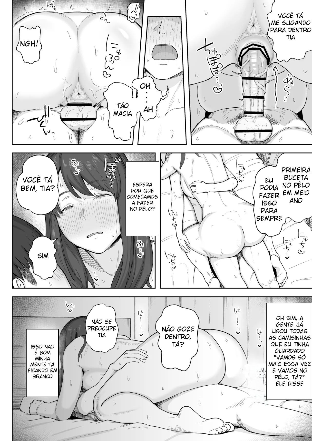 Yuuhan no Ato wa Oba-chan to | Spending Time With My Aunt After Dinner - Foto 25