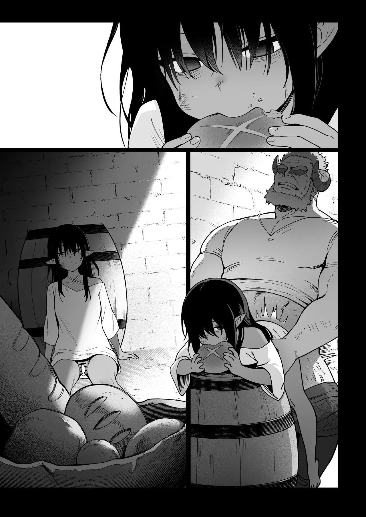 Yosei Shoukan 3-goushitsu Lacy ~Kasshoku Hada Elf o Shimei Shita Dotei Orc~ 1 - Foto 29