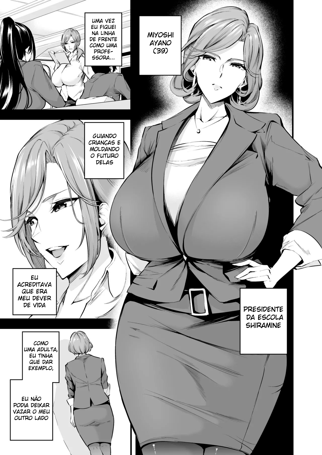 Shiramine Gakuen no Mesubuta Rijichou Kouhen - Foto 2
