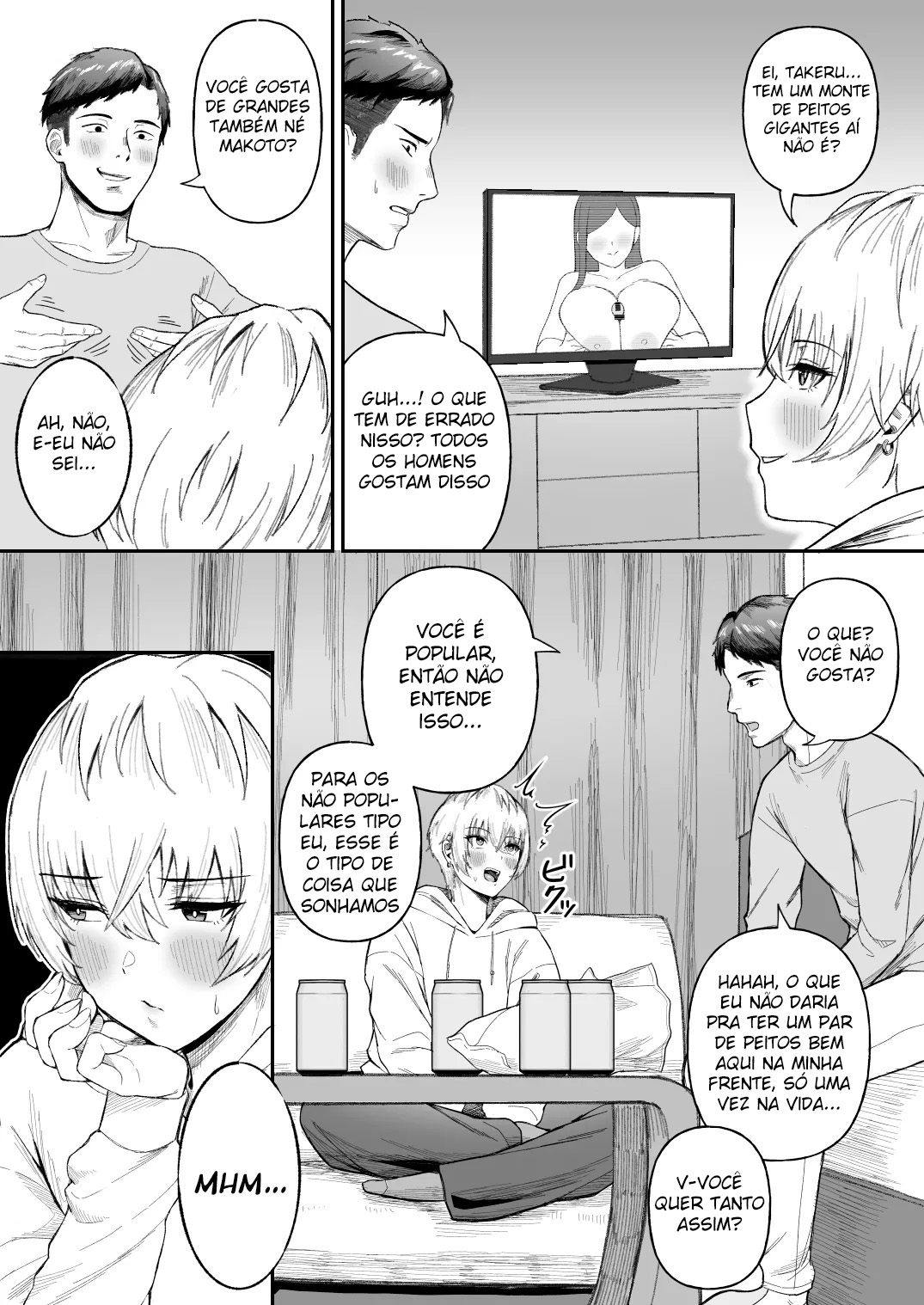 Shinyuu no Ikemen Danshi ga Jitsu wa Bakunyuu Joshi da to Hanmei shita Baai - Foto 4
