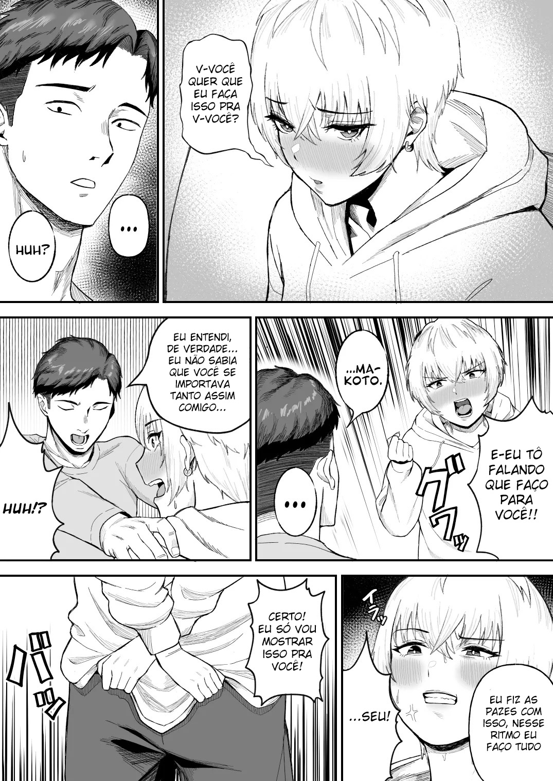 Shinyuu no Ikemen Danshi ga Jitsu wa Bakunyuu Joshi da to Hanmei shita Baai - Foto 6