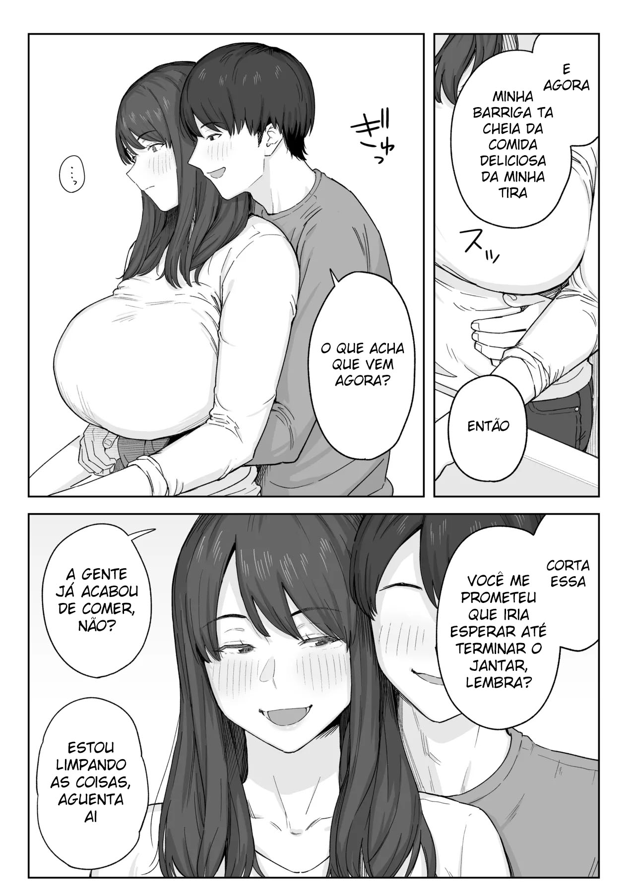 Yuuhan no Ato wa Oba-chan to | Spending Time With My Aunt After Dinner - Foto 6