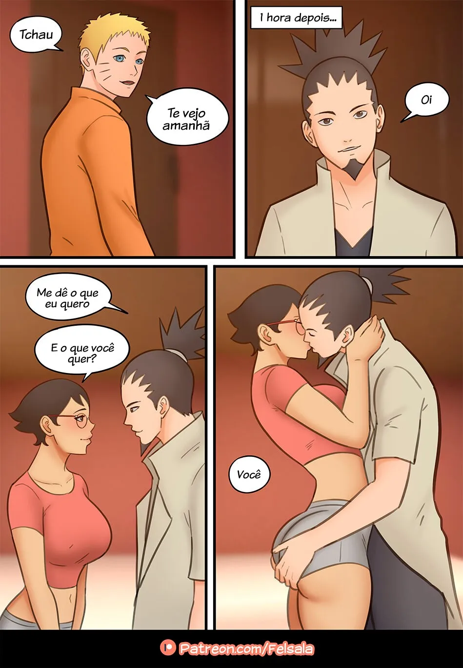 Adult Sarada Loves Everyone - Foto 12