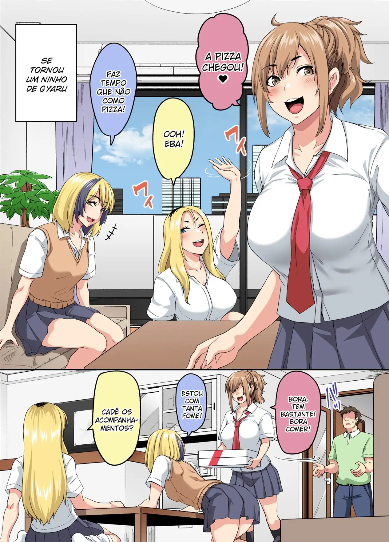 Papakatsu SeFri Gal ga Tomodachi o Tsurete kita node Kuttetara Gyaku ni Kakomare Yowasare Shiboritorare Ie o Yaribeya Atsukai sareru Hanashi - Foto 3