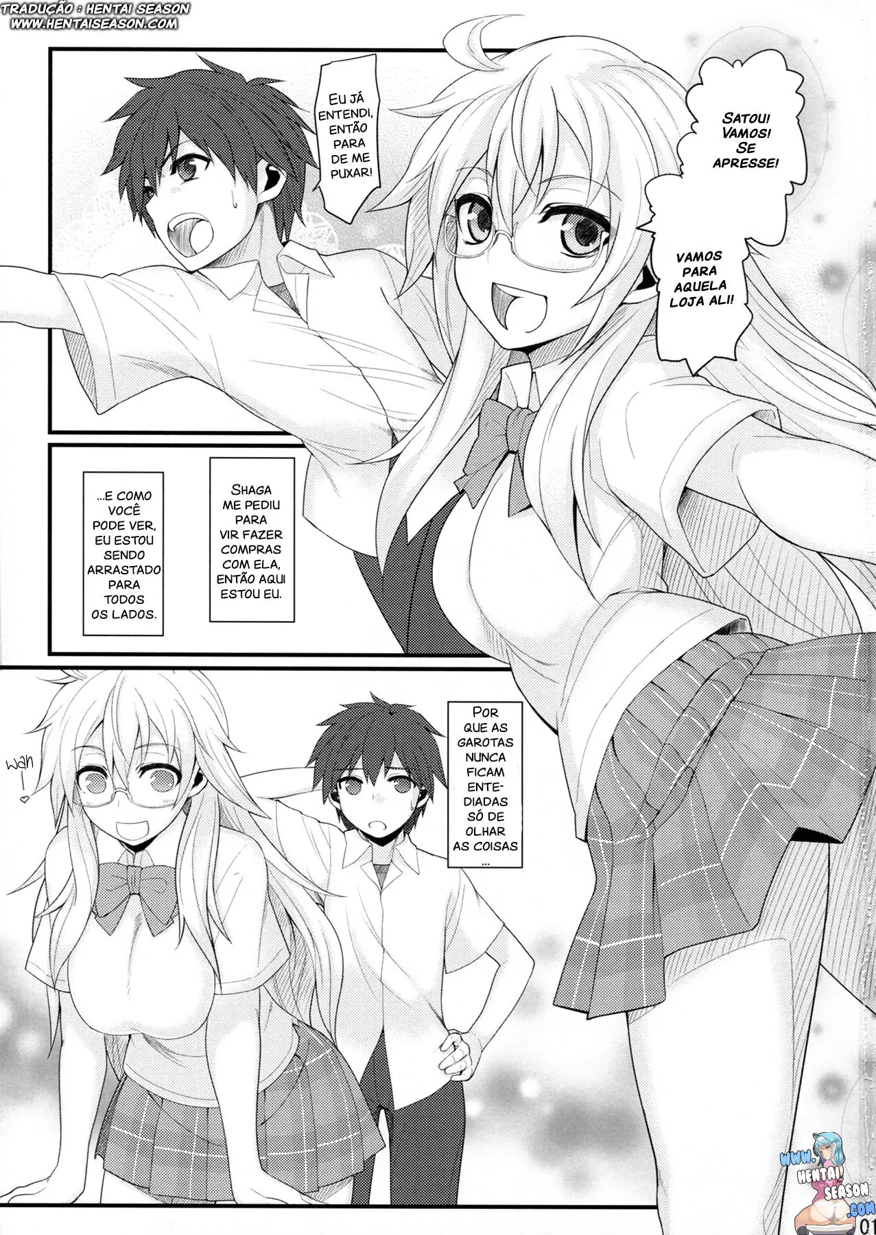 Satou-kun to Shaga-san ga Love Love Chucchu Suru Hon - Foto 2
