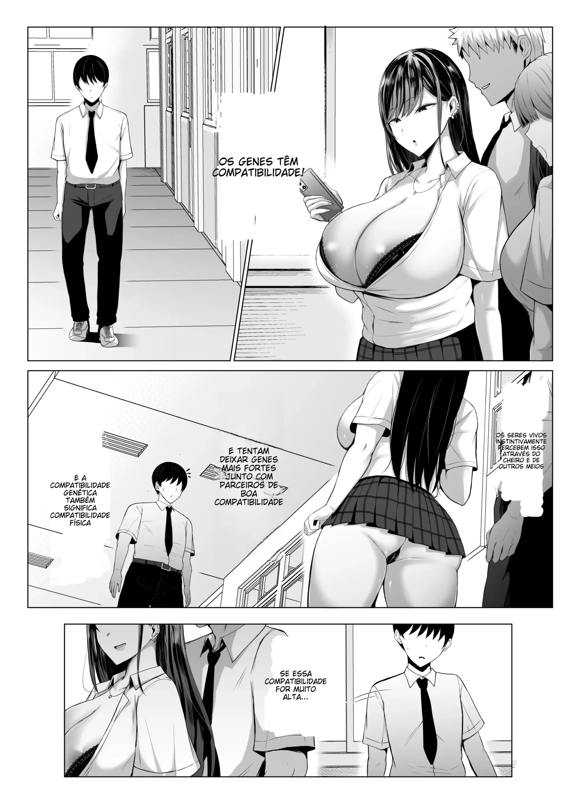 Gal to Otaku no Idenshi Aishou Batsugun H - Foto 2