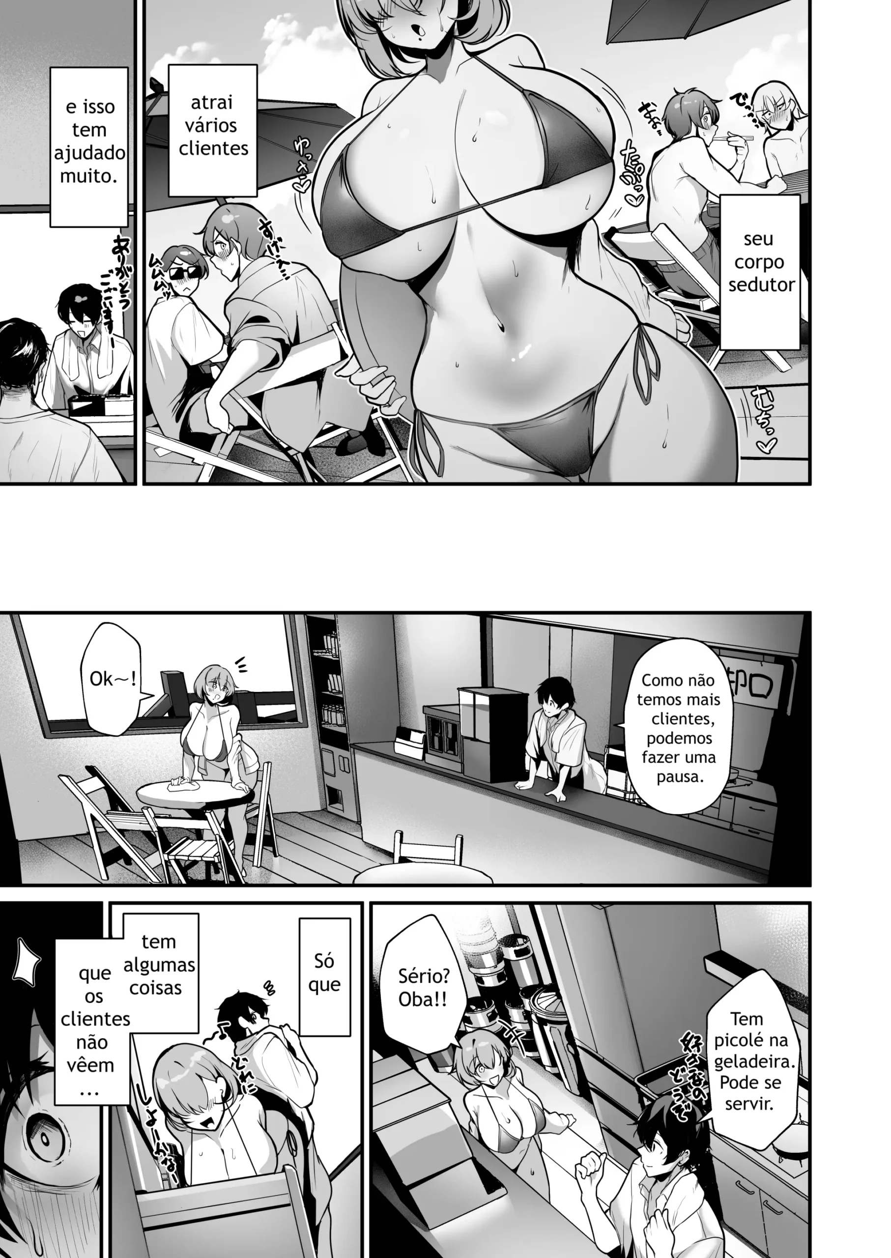 Seiyoku Tamatta Umi no Ie no Kyonyuu Bikini Gal to Ecchi shimakutta Hanashi - Foto 4