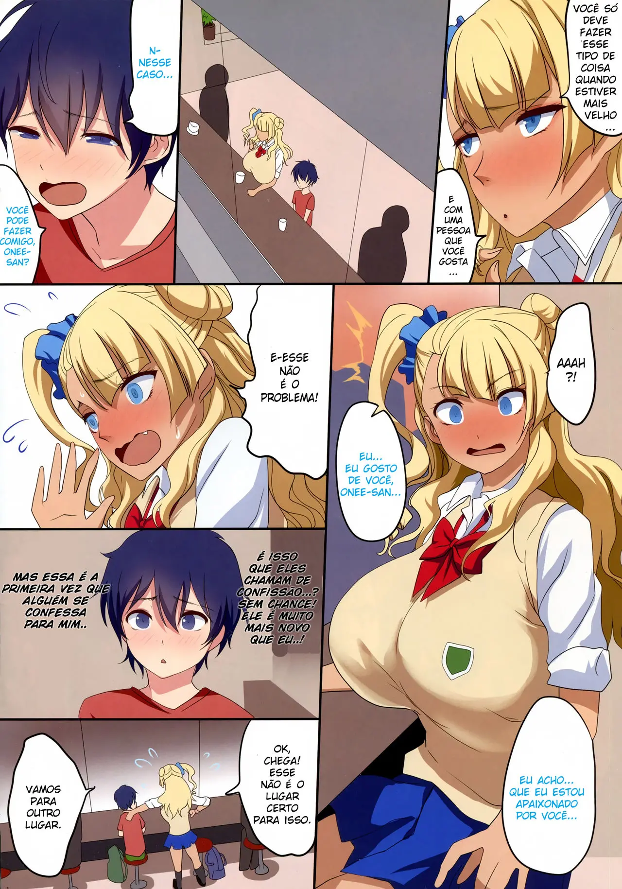 Kyonyuu Gal wa Kawaii Otokonoko ni Yowaitte Hontou desu ka? - Foto 10